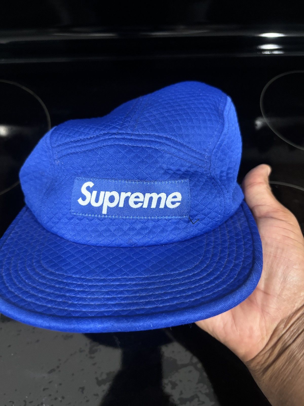 Supreme Supreme Giraffe Camo camp cap 5-panel hat | Grailed