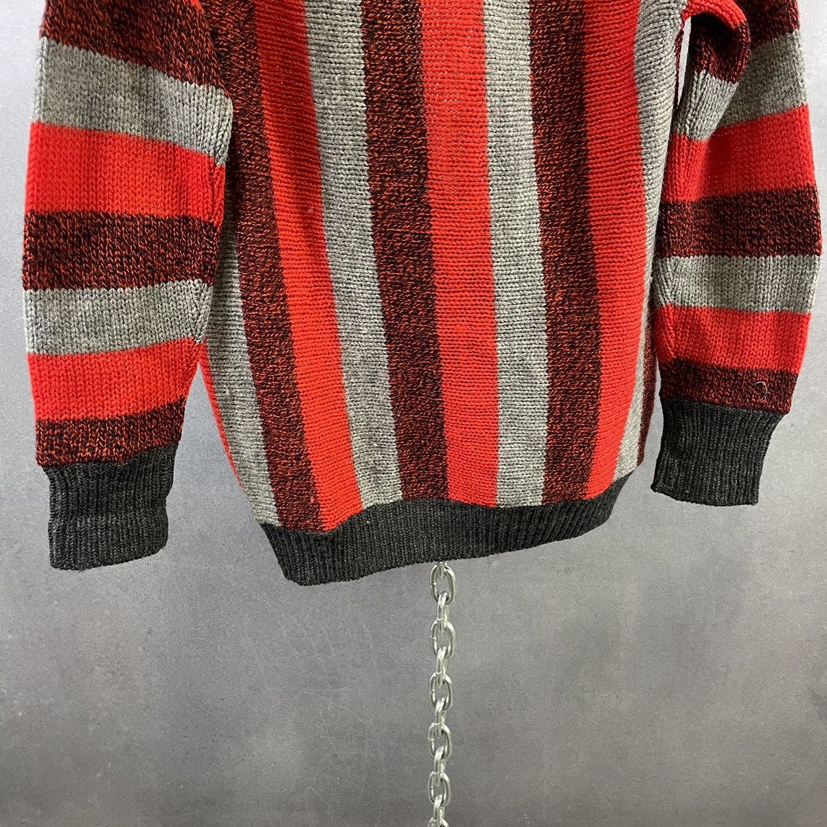 Jantzen 60s Janzten Striped Wool cardigan M-L Size US S / EU 44-46 / 1 - 7 Thumbnail