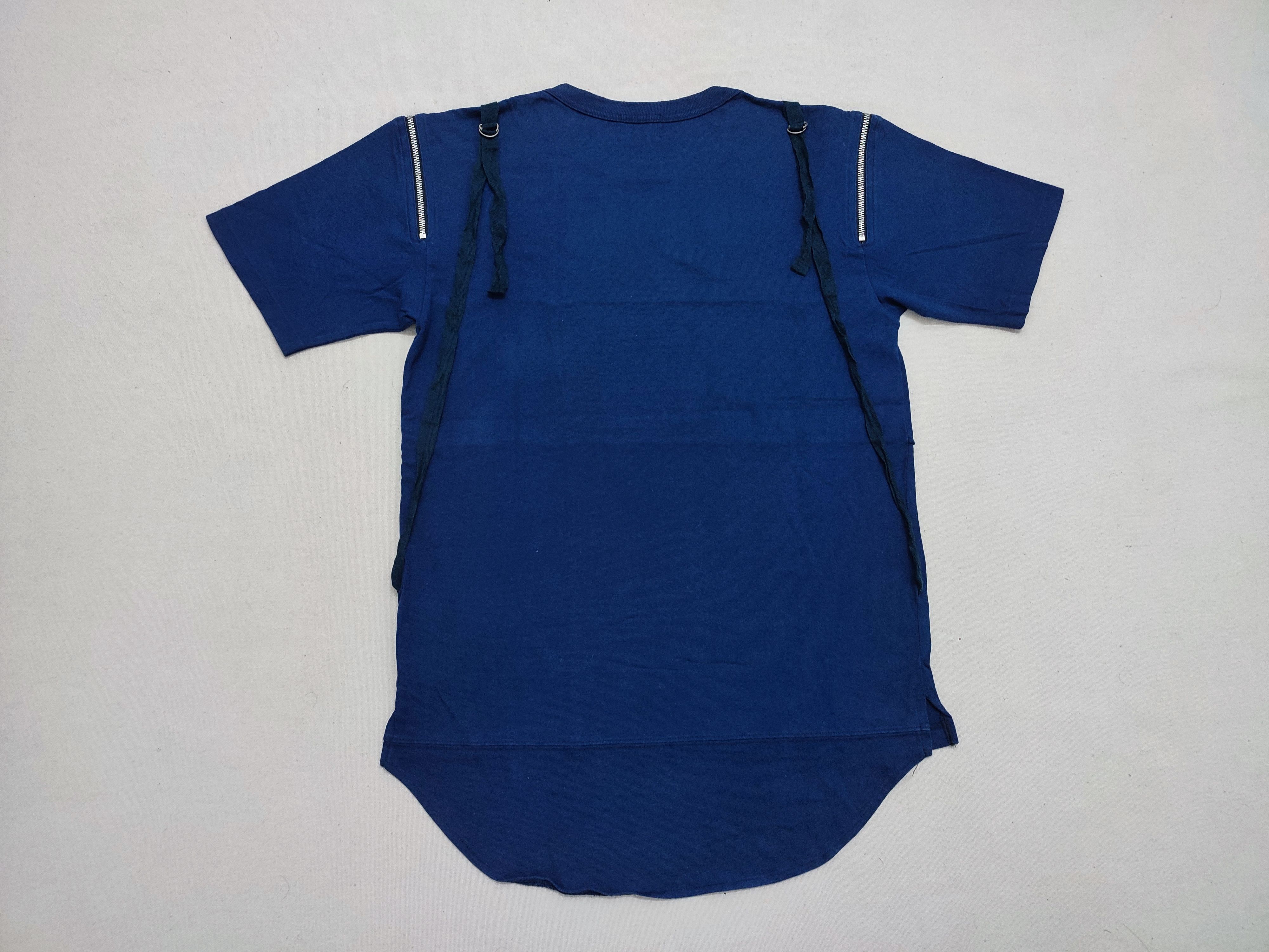 Japanese Brand × Vintage Vintage 1990s Boys Seditionaries Bondage Multizipper Tee Size US M / EU 48-50 / 2 - 2 Thumbnail