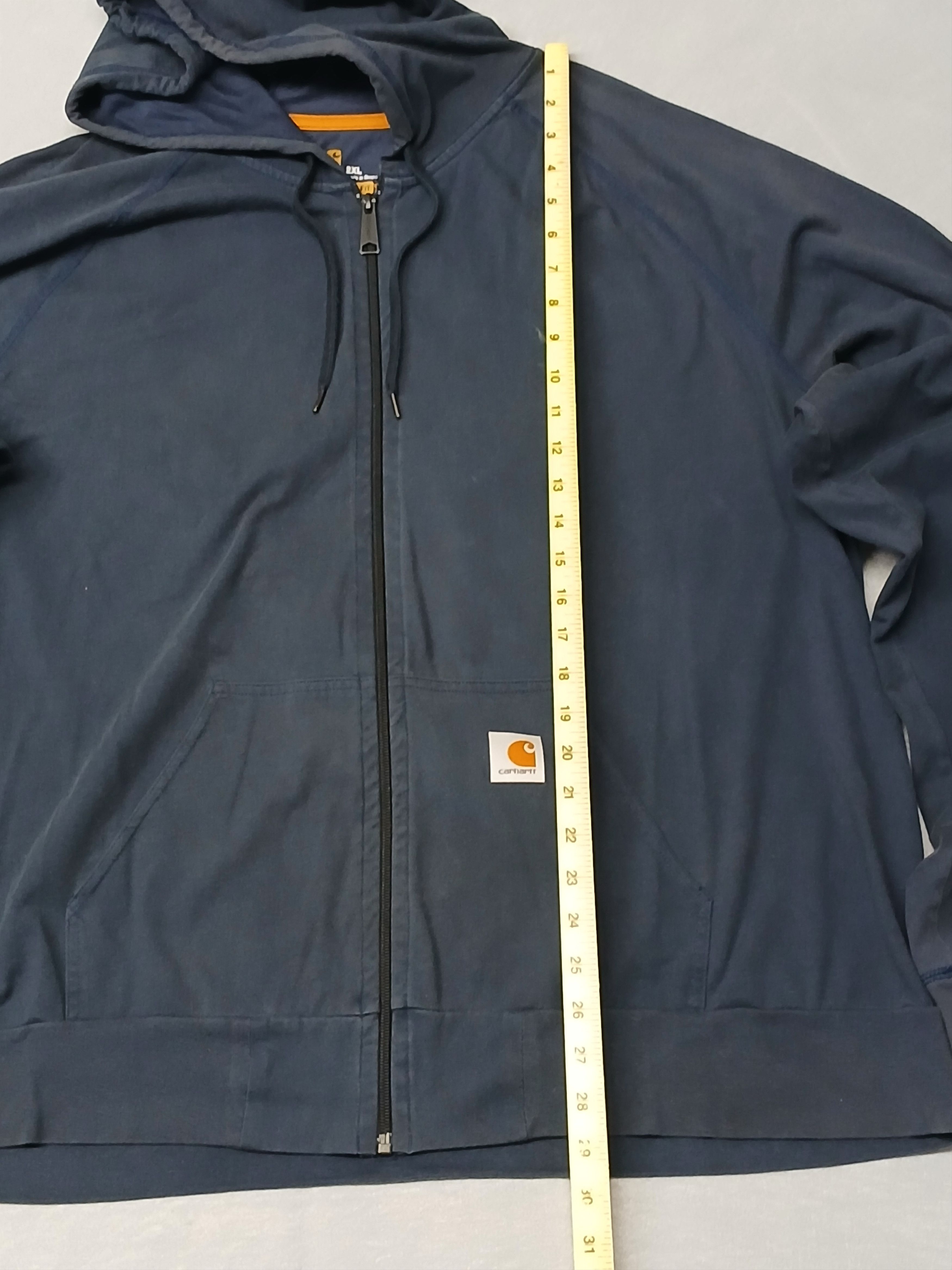 Carhartt Carhartt 2XL Blue Bomber Cotton Zip Down Jacket Size US XXL / EU 58 / 5 - 2 Thumbnail