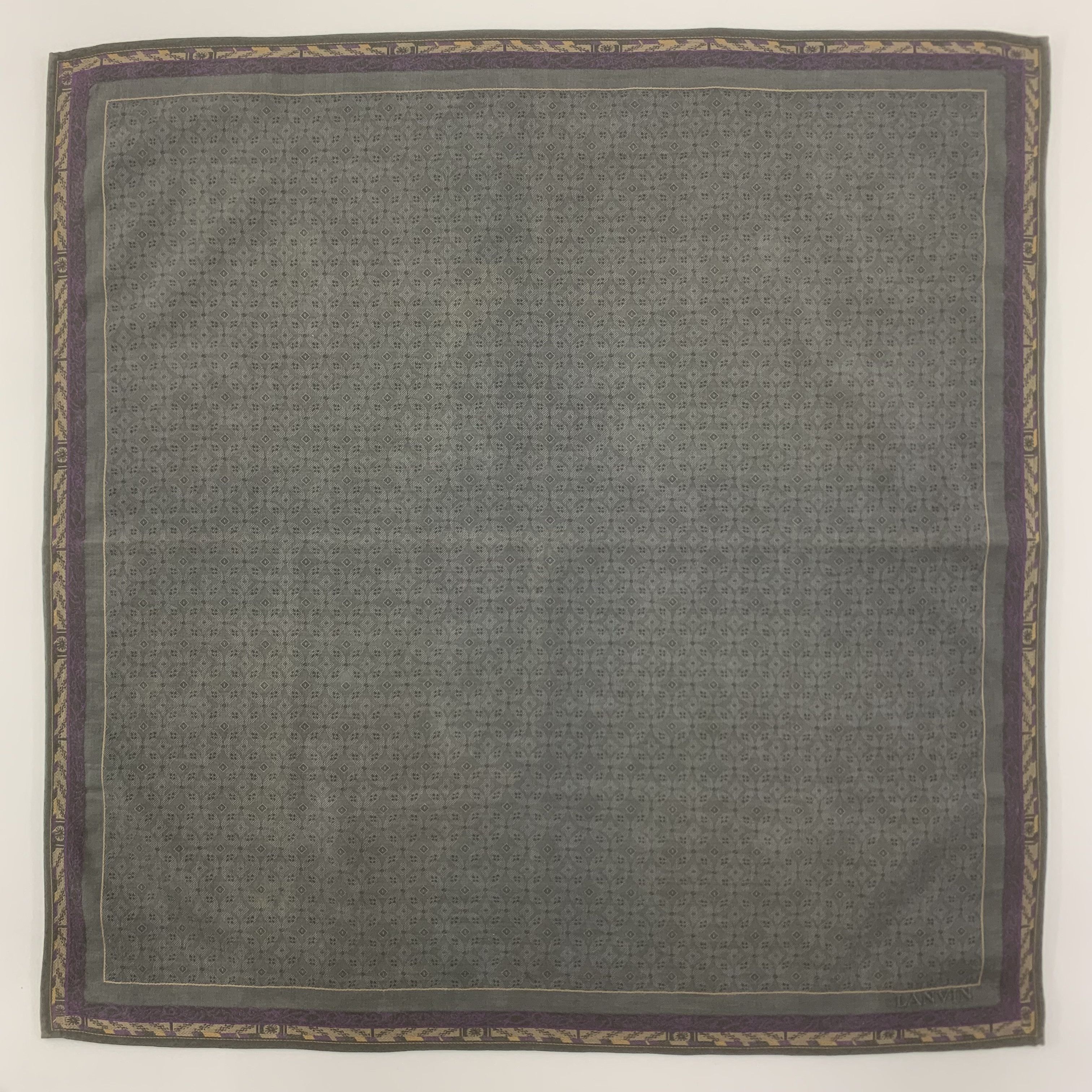 Lanvin Lanvin Handkerchief Bandana Neckerchief Square TB3387 Size ONE SIZE - 2 Thumbnail