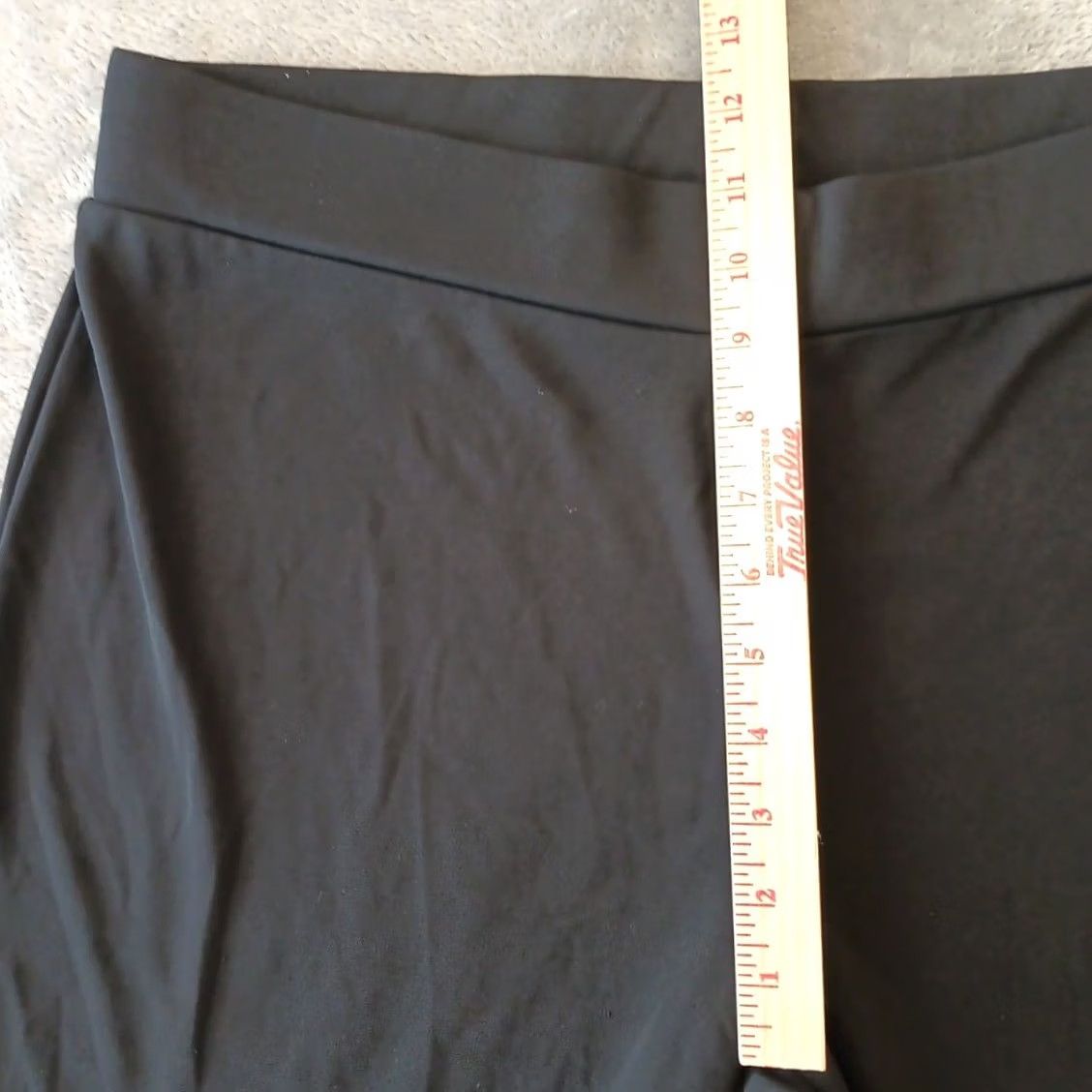 Croft & Barrow Croft & Barrow Ankle Pants Womens Large Black Pull On High Rise 34x29 Stretch Flat Front Jeans Pants Regular Men? No Men Tags indicate Women Size 36" / US 14 / IT 50 - 4 Thumbnail