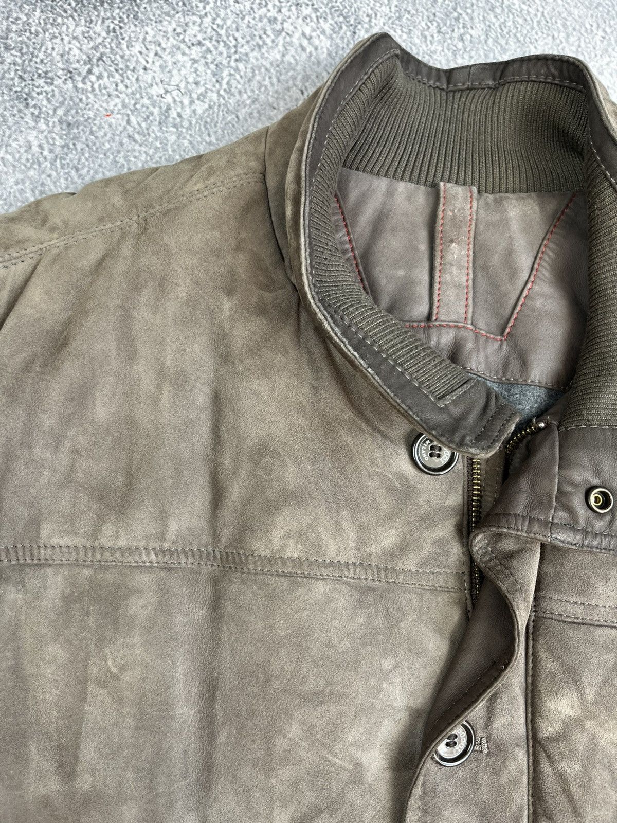 Boggi Boggi Milano Suede jacket Size US XL / EU 56 / 4 - 12 Thumbnail