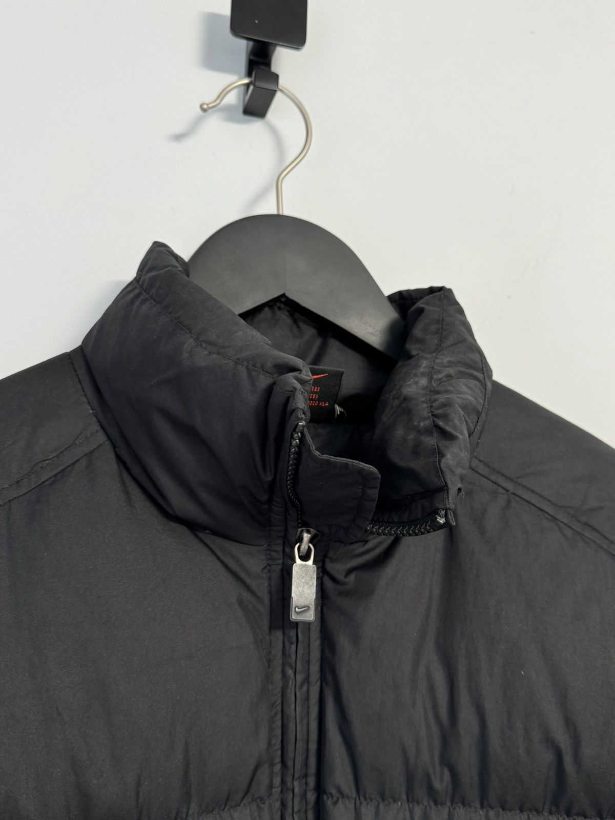 Nike Nike Vintage Down Puffer Jacket Big Swoosh Y2K Style Size US S / EU 44-46 / 1 - 10 Thumbnail