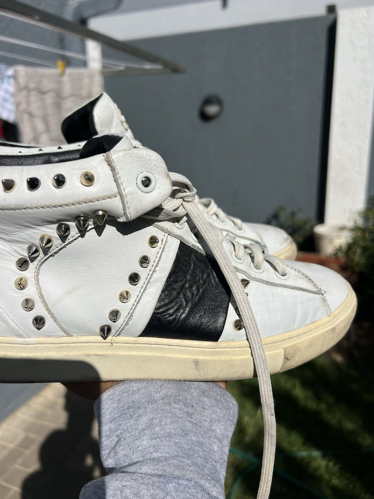 Versace VERSACE STUDDED SHOES Size US 9.5 / EU 42-43 - 7 Thumbnail