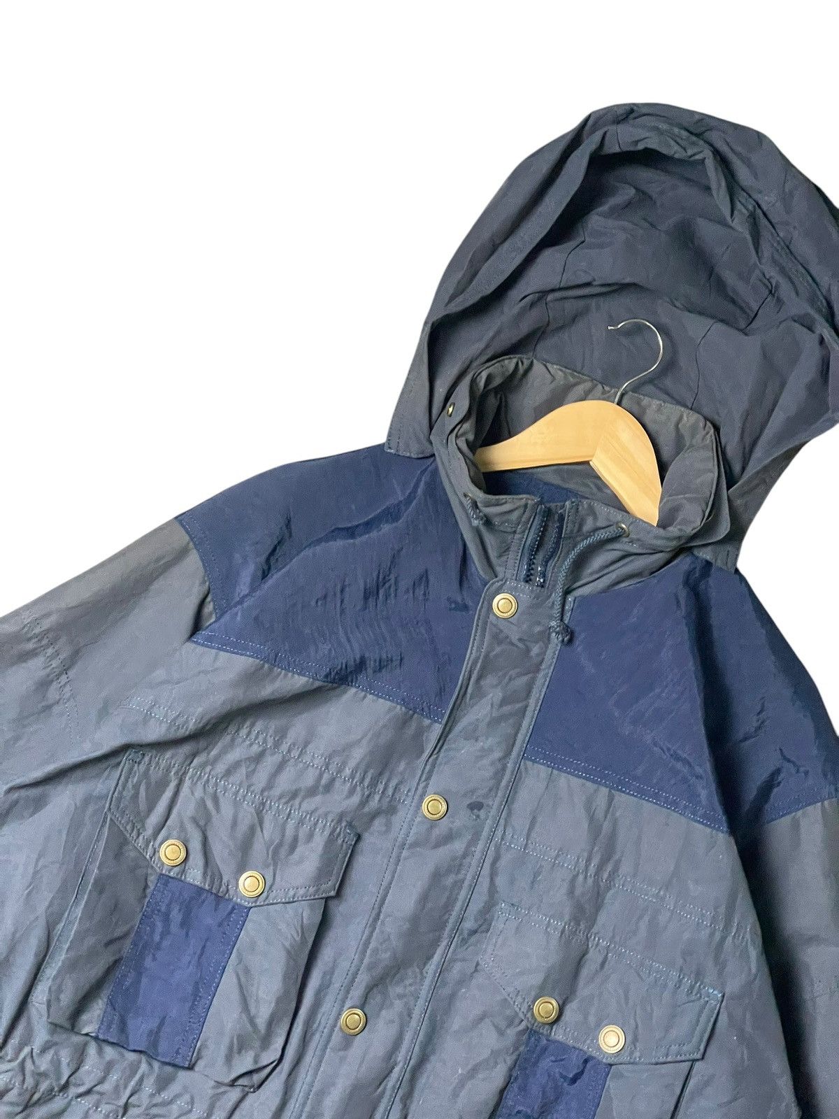 Japanese Brand × Vintage J.PRESS Multi-pocket Hooded Jacket (94) Size US M / EU 48-50 / 2 - 2 Thumbnail