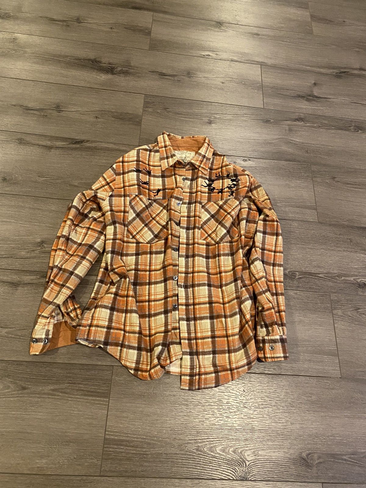 basketcase gallery Basketcase Gallery rework flannel Size US S / EU 44-46 / 1 - 1 Thumbnail