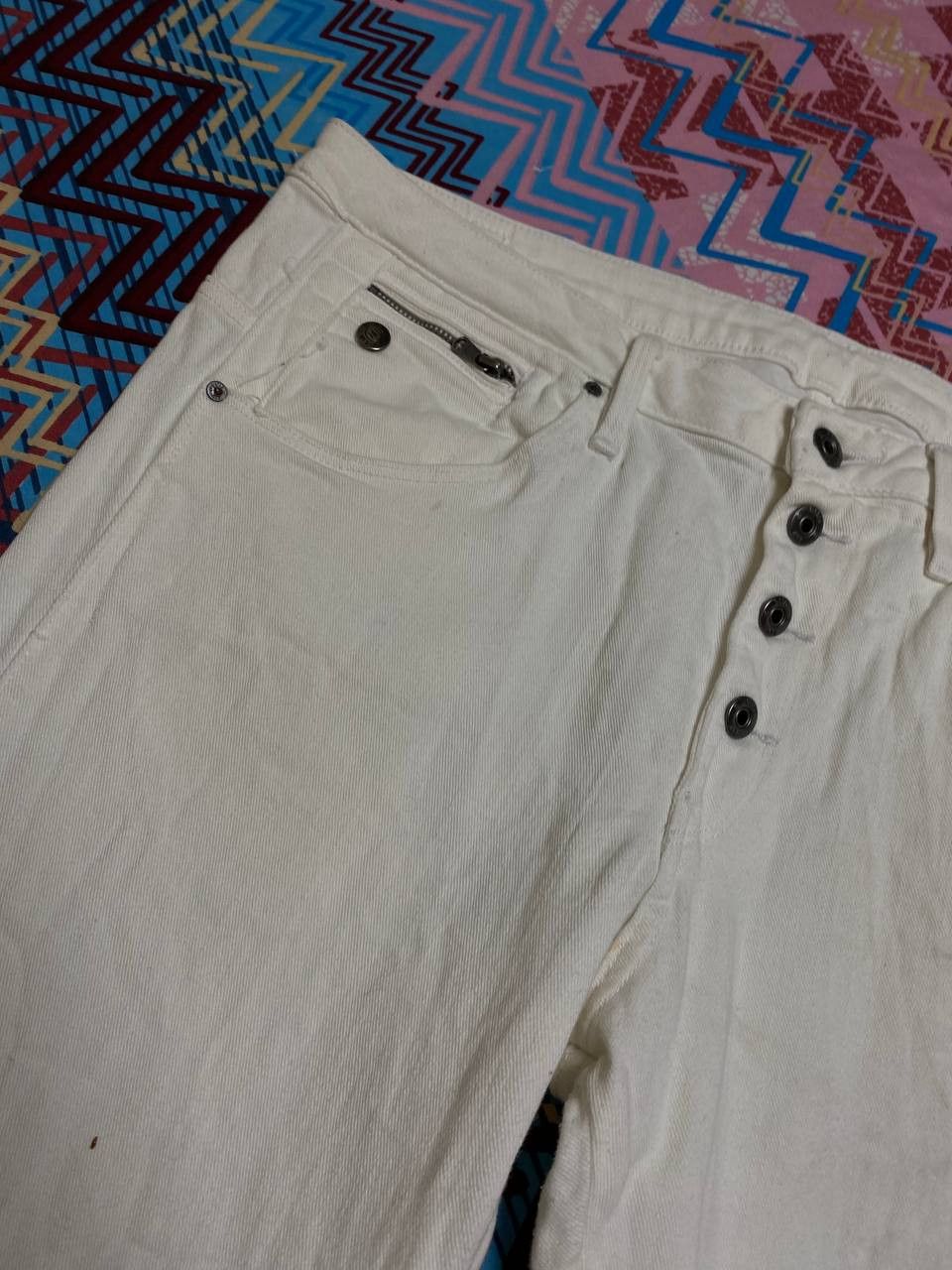 G-Star × Japanese Brand × Vintage Vintage Y2K G-Star Washed Super Slim Japan Denim Pants Size US 30 / EU 46 - 16 Thumbnail