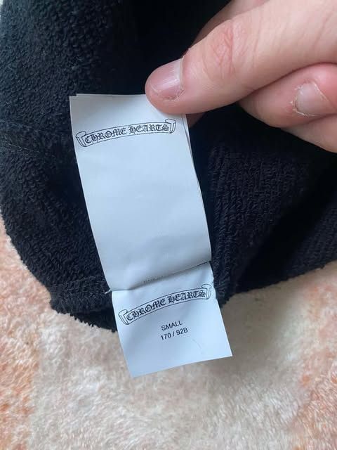 Chrome Hearts CHROME HEARTS Double Zip Black Leather Plus Patchwork Terry Size US S / EU 44-46 / 1 - 7 Thumbnail