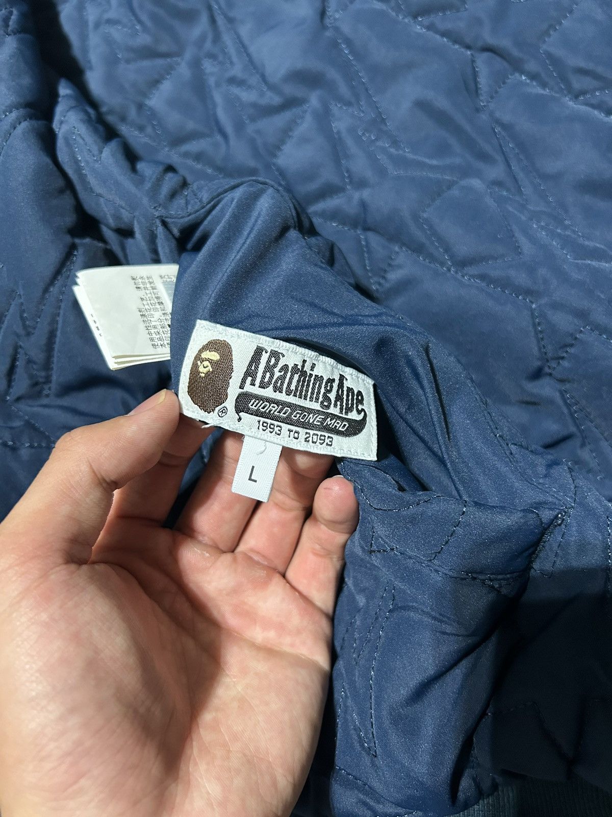 Bape Bape Happy New Year Bomber Varsity Jacket (SS22) Size US L / EU 52-54 / 3 - 8 Thumbnail