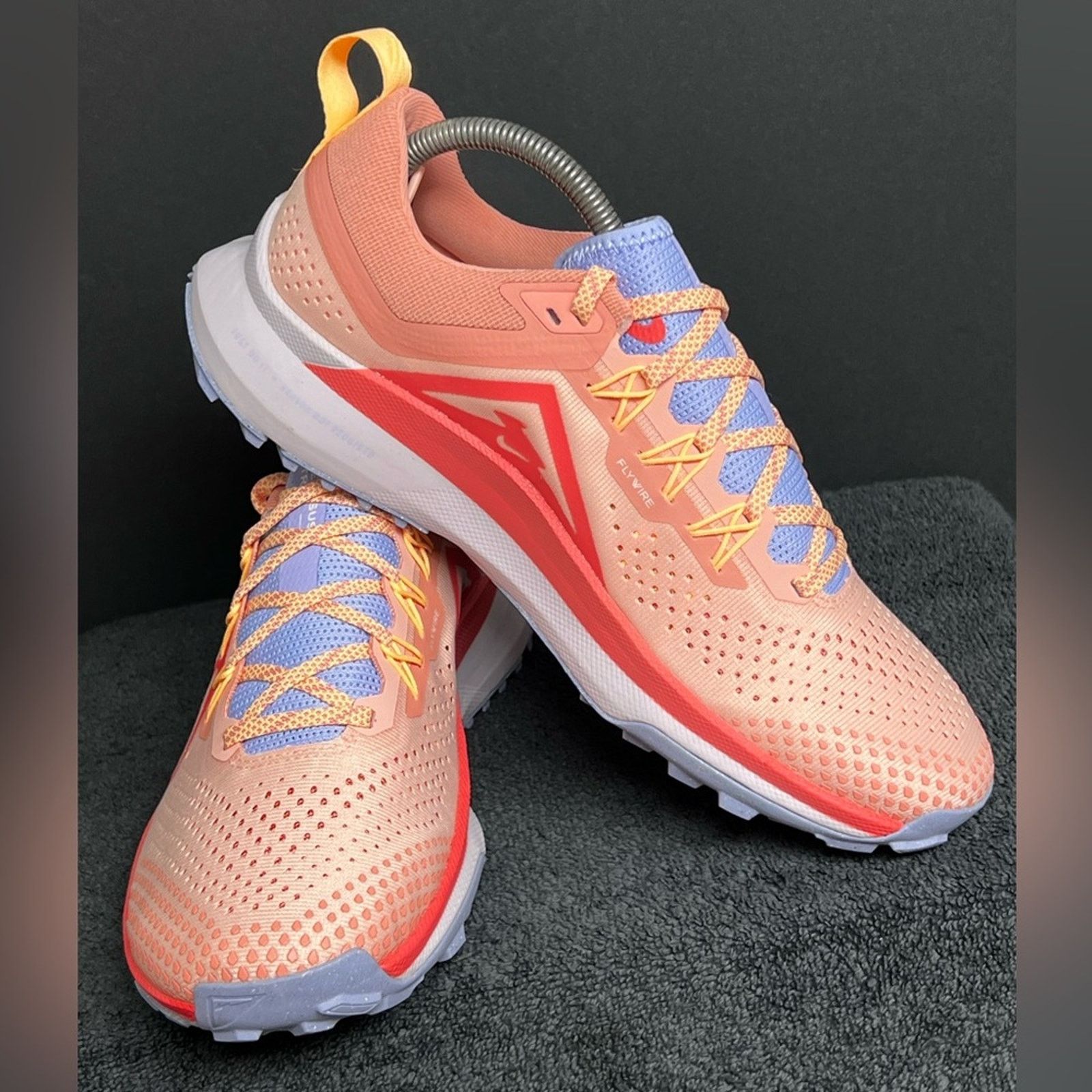 Nike Nike React Pegasus Trail 4 Shoes Arctic Orange/Amber SZ 9.5 Size US 9.5 / IT 39.5 - 3 Thumbnail