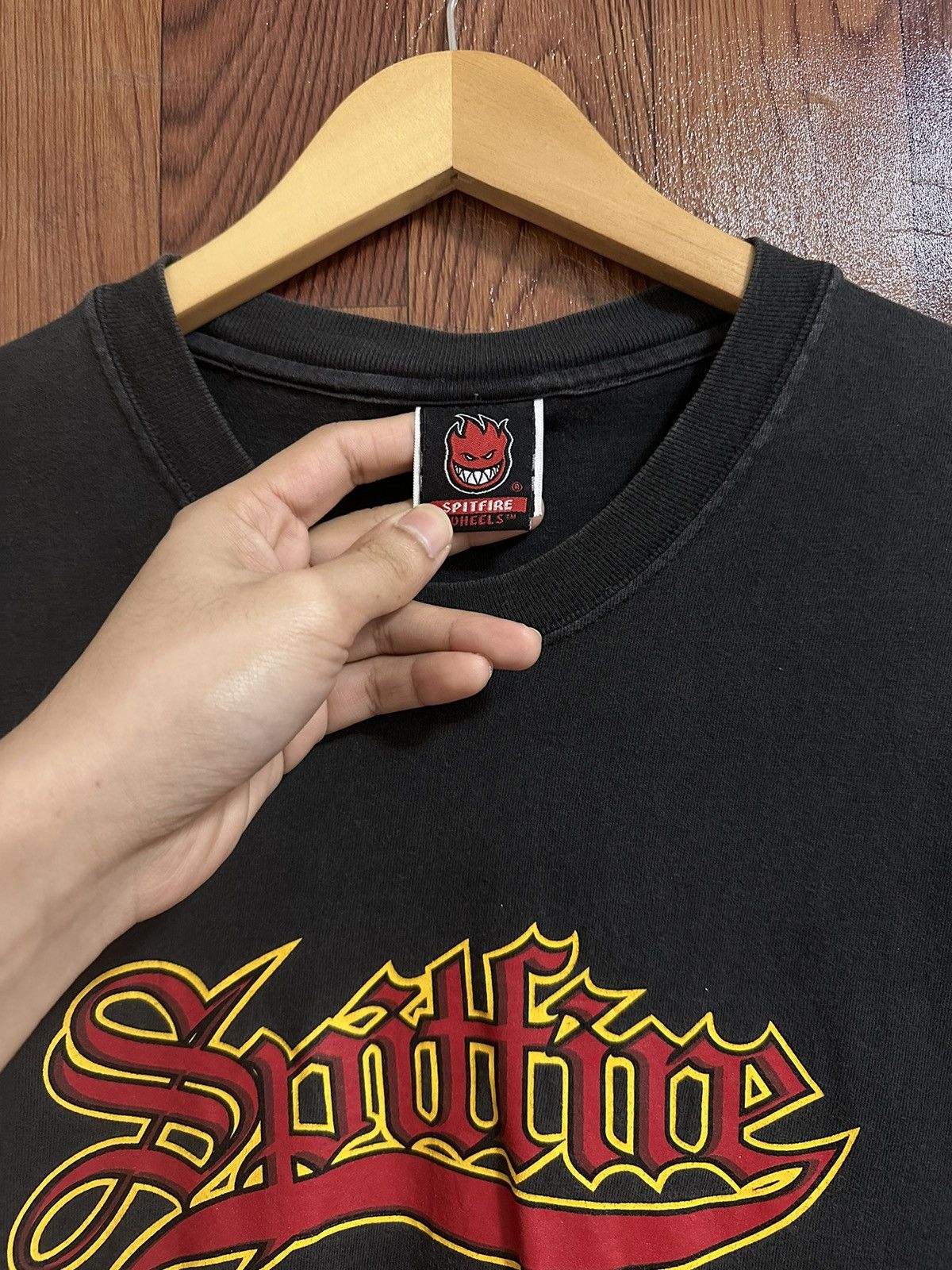 Band Tees × Vintage Spitfire Wheels Size US M / EU 48-50 / 2 - 4 Thumbnail