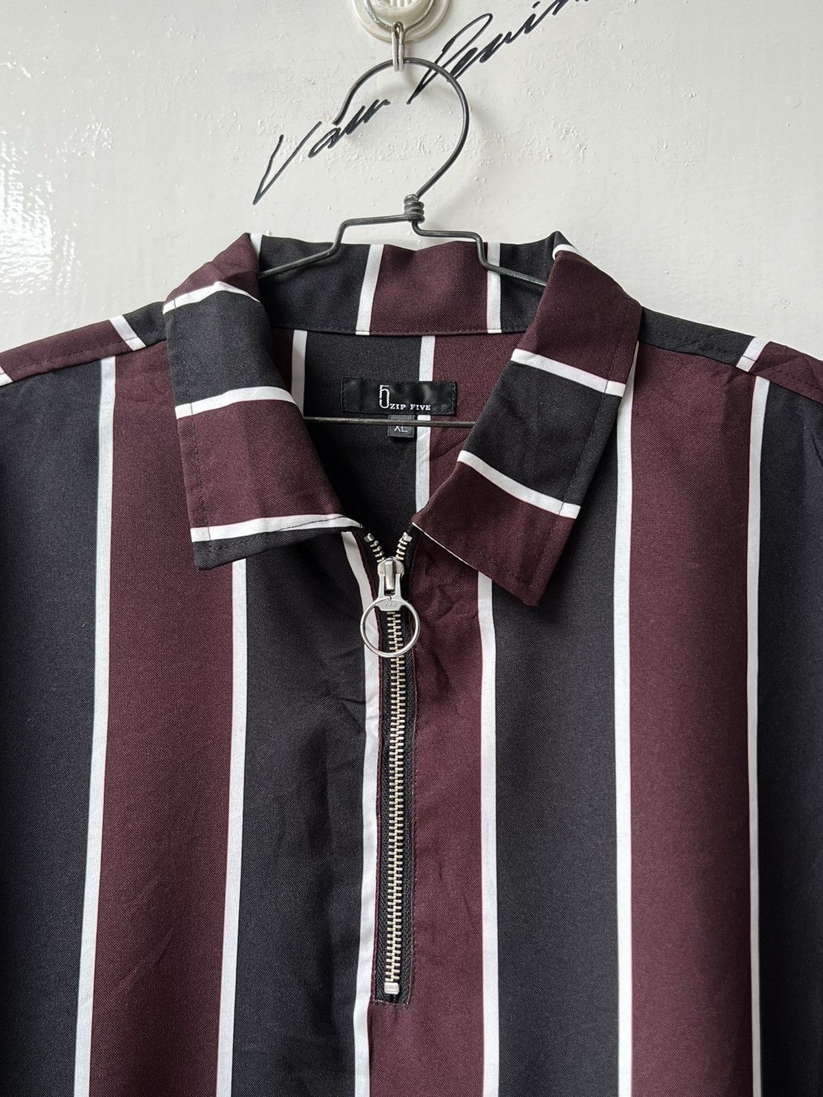 Other 5ZIP FIVE Striped Shirts Size US XL / EU 56 / 4 - 13 Thumbnail