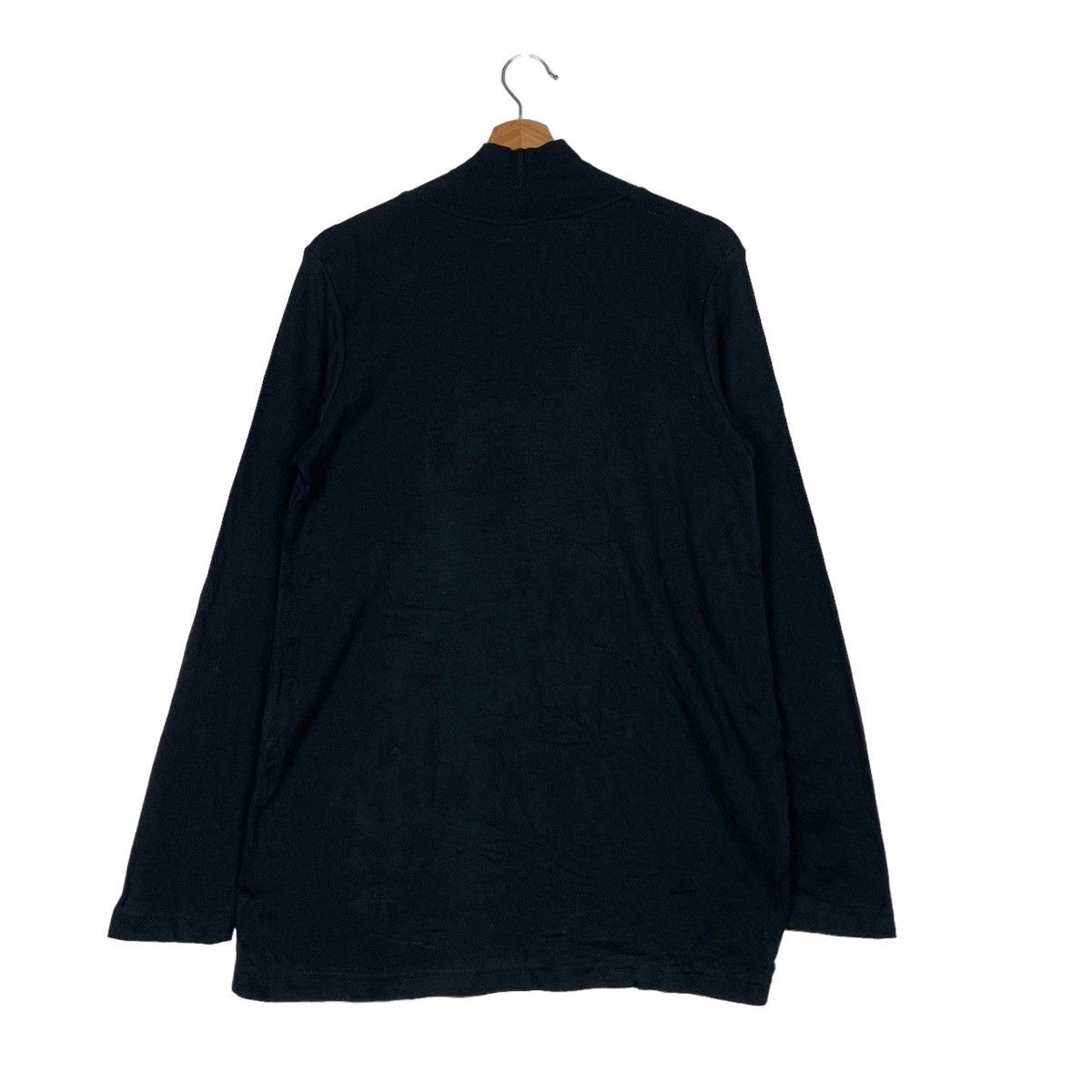 DKNY DKNY Black Plain Turtle Neck Long Sleeve T Shirt #0345-C16 Size US M / EU 48-50 / 2 - 8 Thumbnail