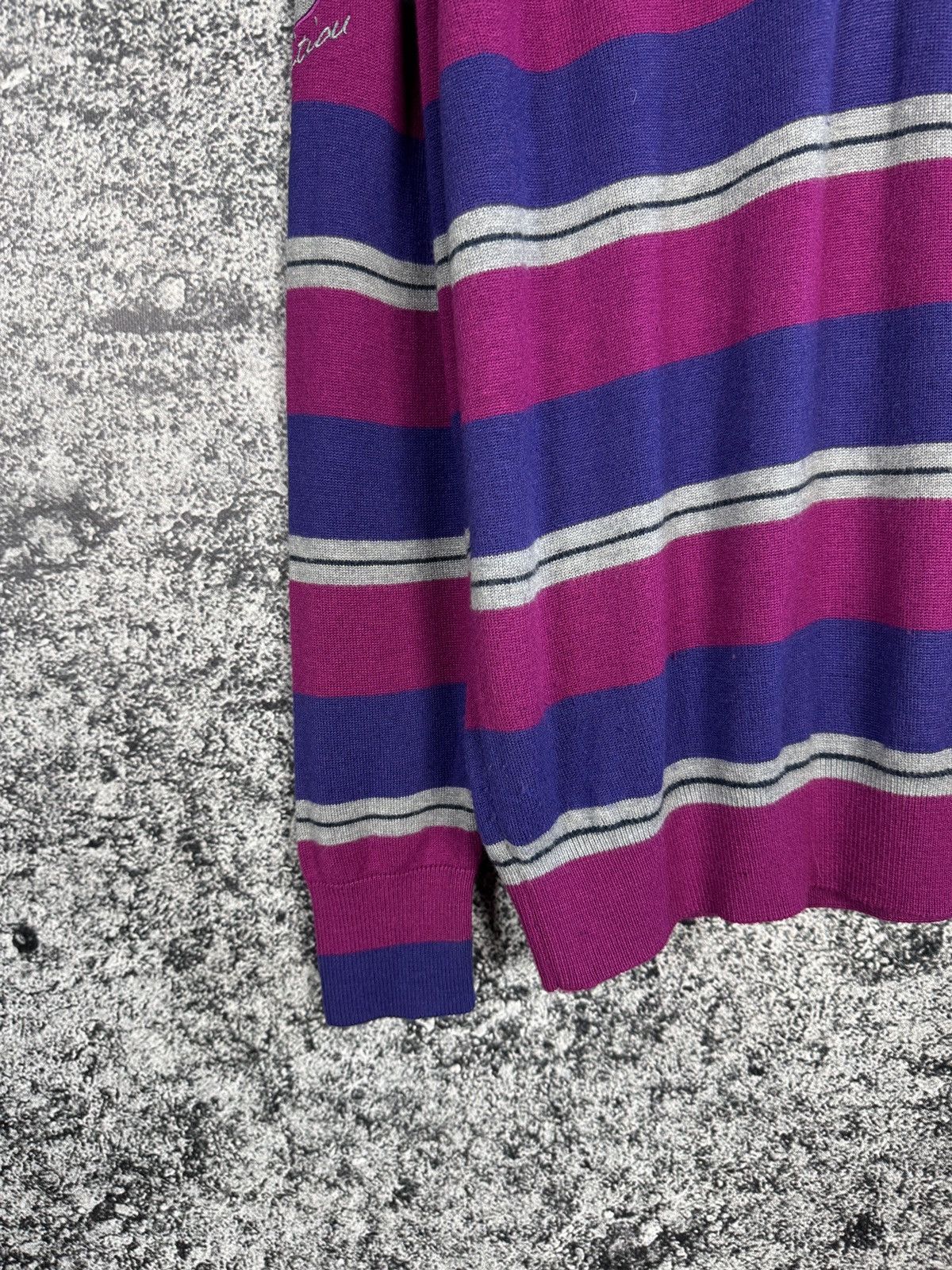 La Martina La Martina Polo Shirt Long Sleeve Striper Rugby Style Size M Size US M / EU 48-50 / 2 - 4 Thumbnail