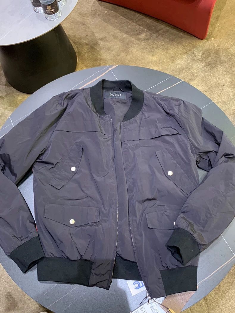 New Gucci Cotton Bomber Jacket-2506