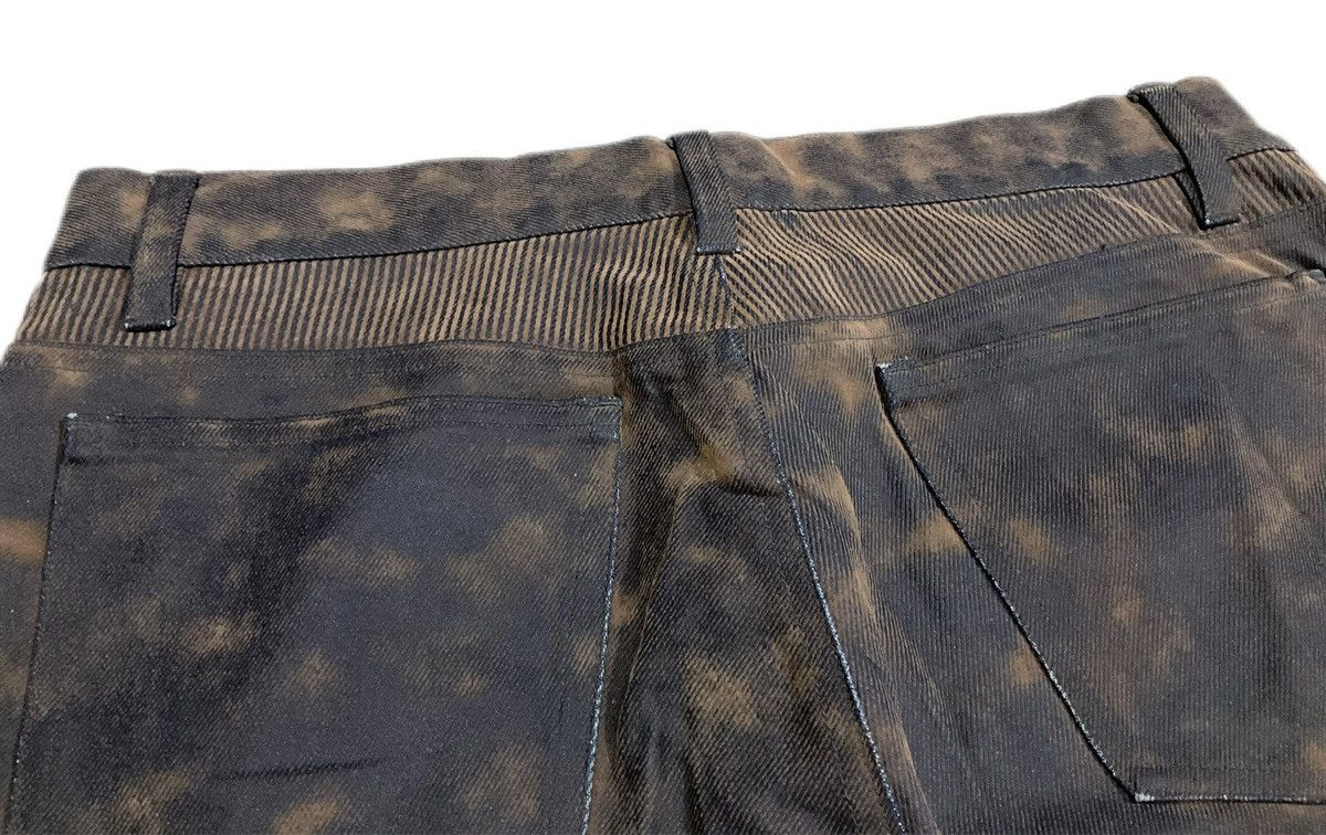 If Six Was Nine 🔥Y2K Archived 291295 Homme Rusty Coated Denim Acid Size US 32 / EU 48 - 8 Thumbnail