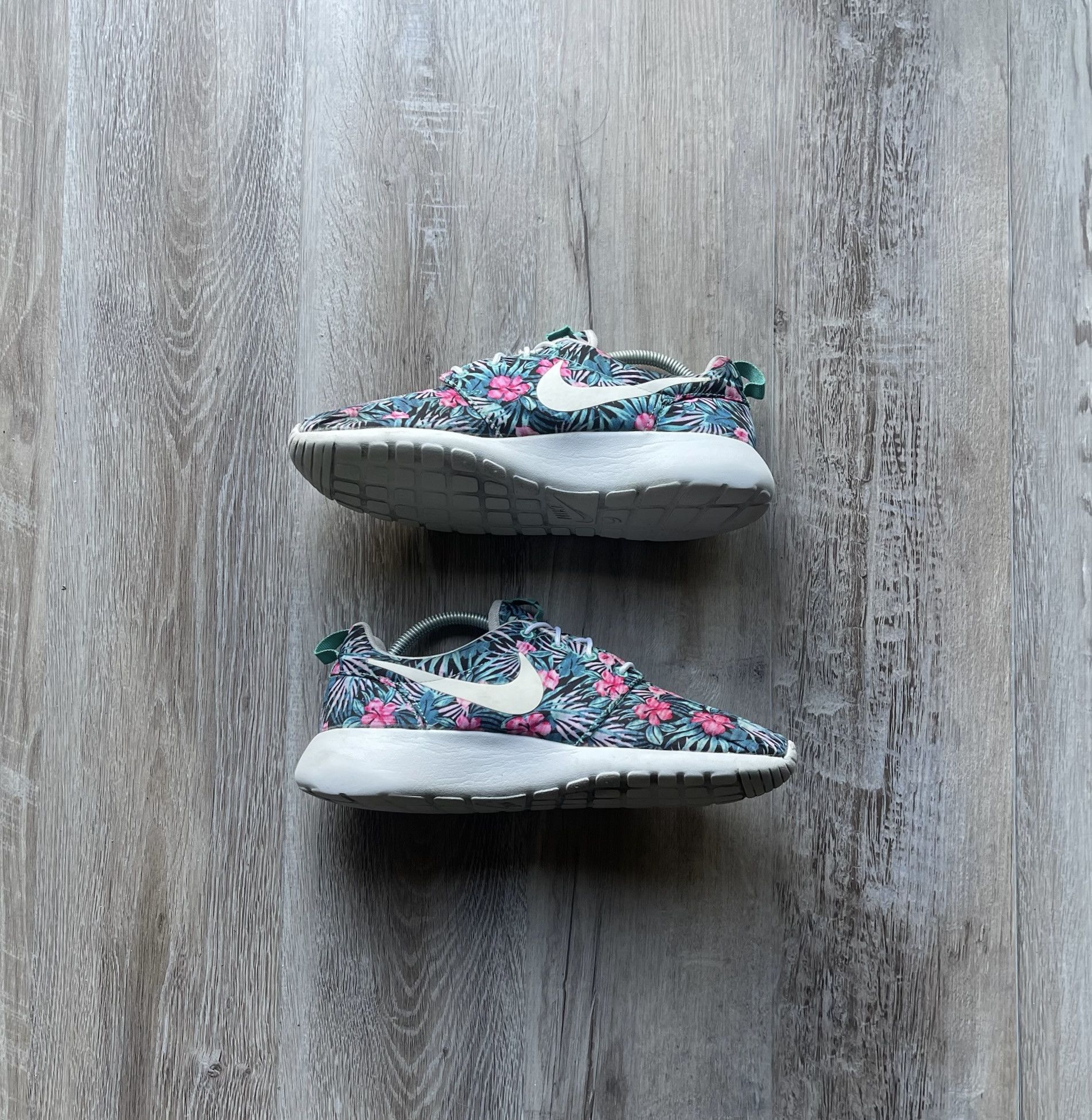 Nike × Vintage NIKE • Roshe One Print Premium "Washed Teal" (8M) Size US 8 / EU 41 - 2 Thumbnail