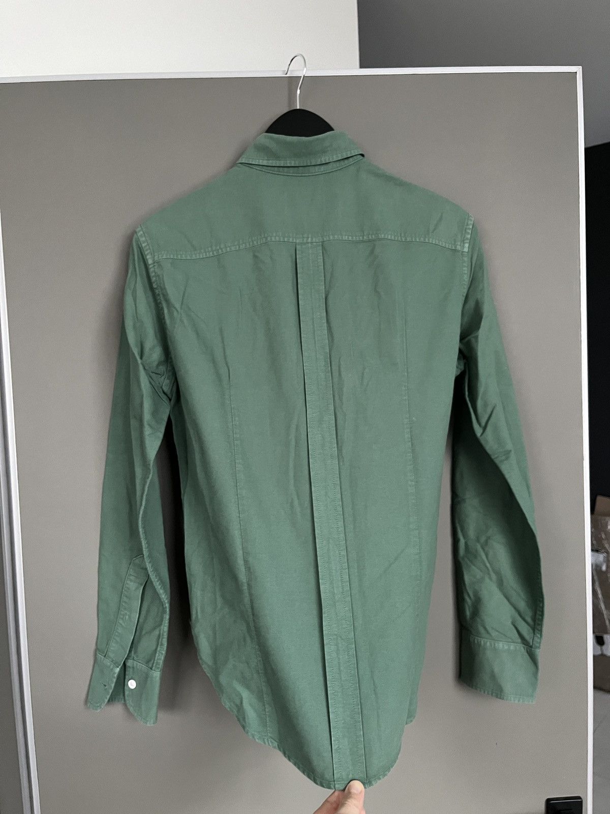 Band Of Outsiders Band of Outsiders Green Shirt Made in USA Size US S / EU 44-46 / 1 - 13 Thumbnail