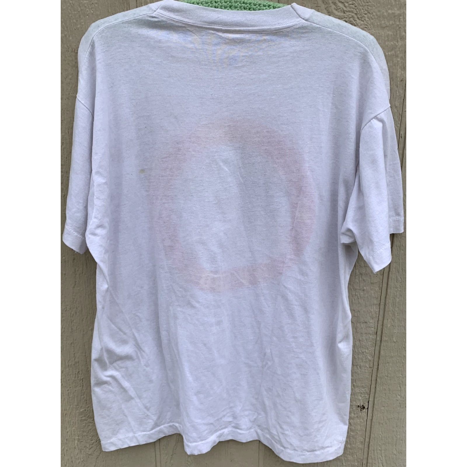 Vintage VINTAGE USMC Devildog t shirt 80s 1980s White Cotton Blend Screen Stars 2XL Mens Graphic Tee Marines Dog 88 AK C 88 A.K. Decade 1980s 1980s Size US XXL / EU 58 / 5 - 5 Thumbnail