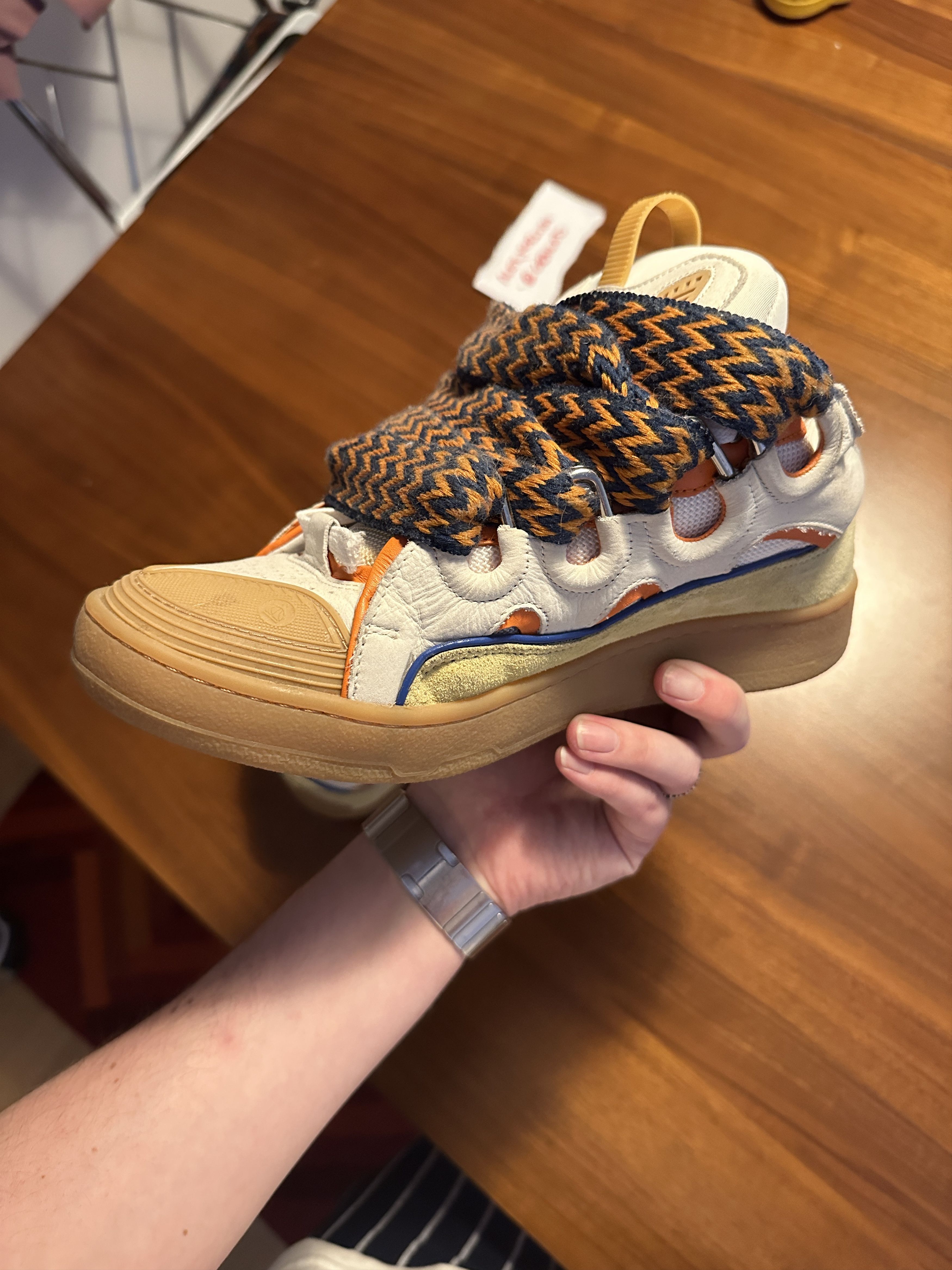 Lanvin Lanvin Curb Sneakers Size US 9 / EU 42 - 12 Thumbnail