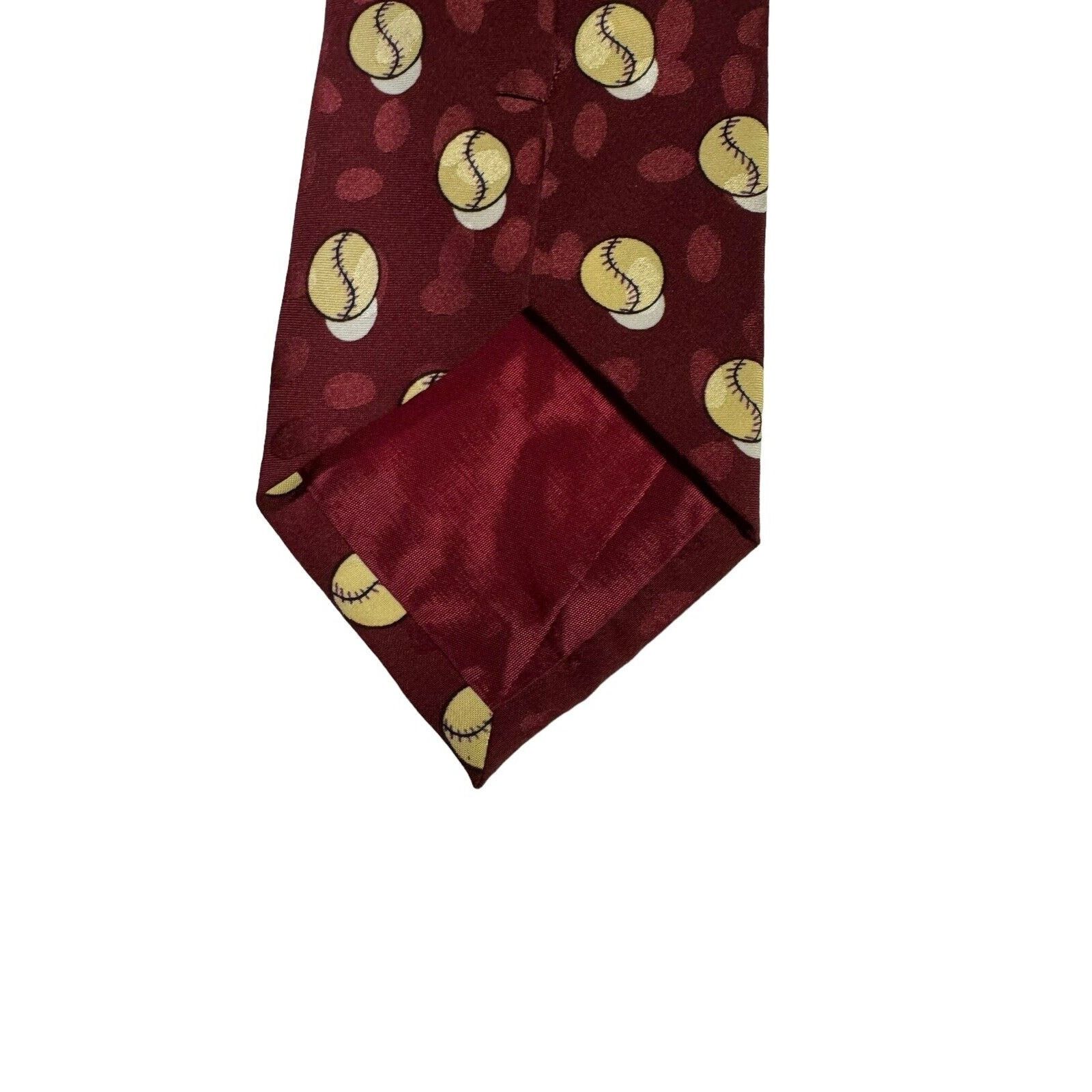 Disney Disney Mickey Unlimited Goofy Baseball Sports Necktie Size ONE SIZE - 5 Thumbnail