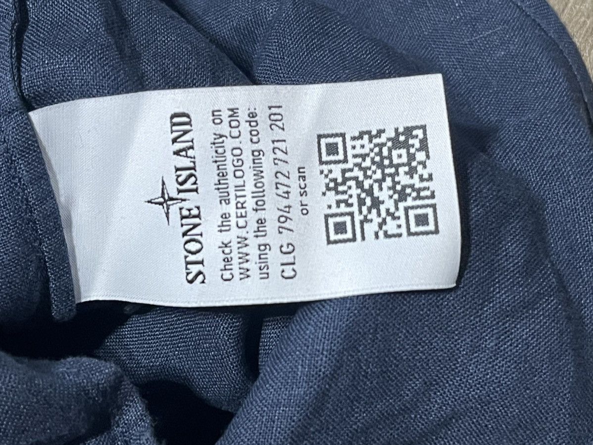 Stone Island × Vintage Stone Island embroidered logo shirt Size US L / EU 52-54 / 3 - 5 Thumbnail