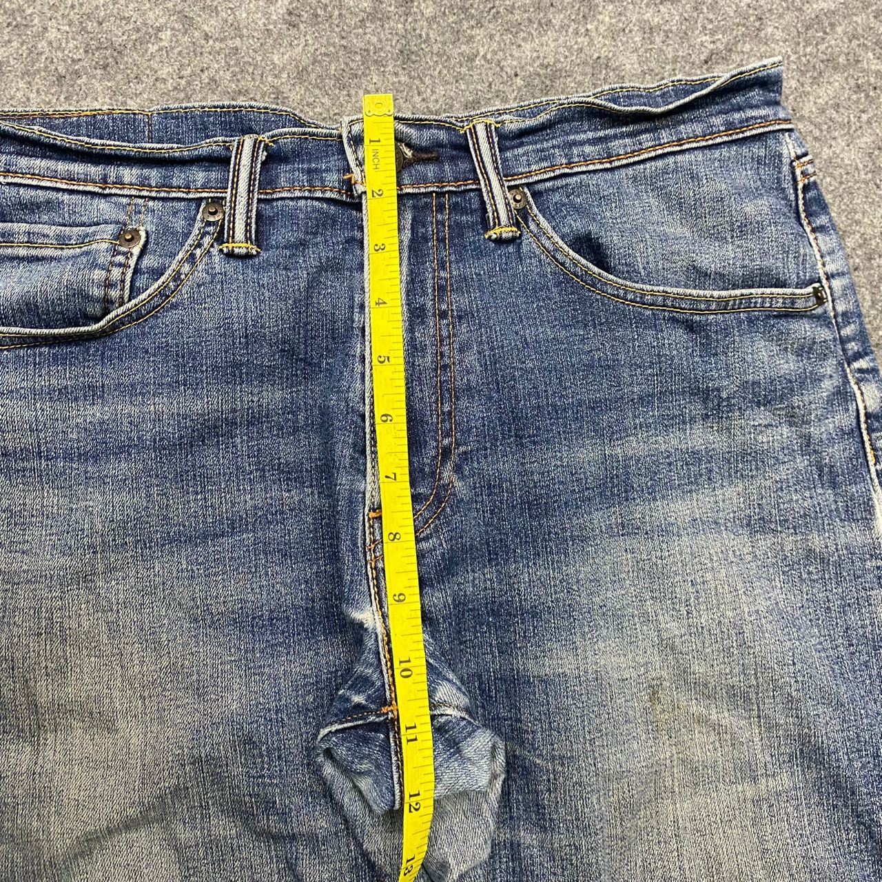 Levi's 💥Best Offer💥Vintage 505 Levis Distressed Denim Size US 34 / EU 50 - 6 Thumbnail