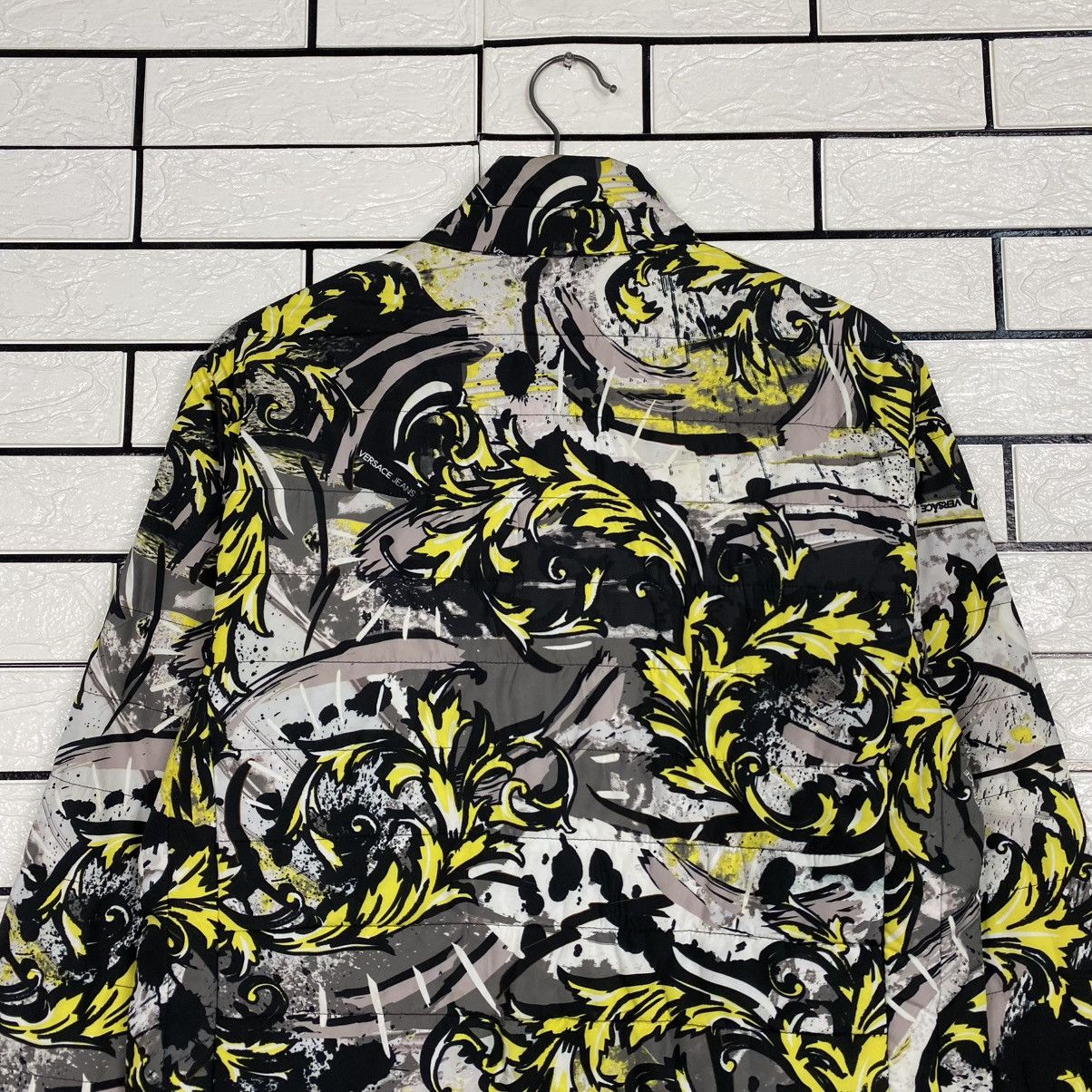Versace 🔥VINTAGE ZIPPER LIGHT PUFFER JACKET VERSACE JEANS Size US M / EU 48-50 / 2 - 9 Thumbnail