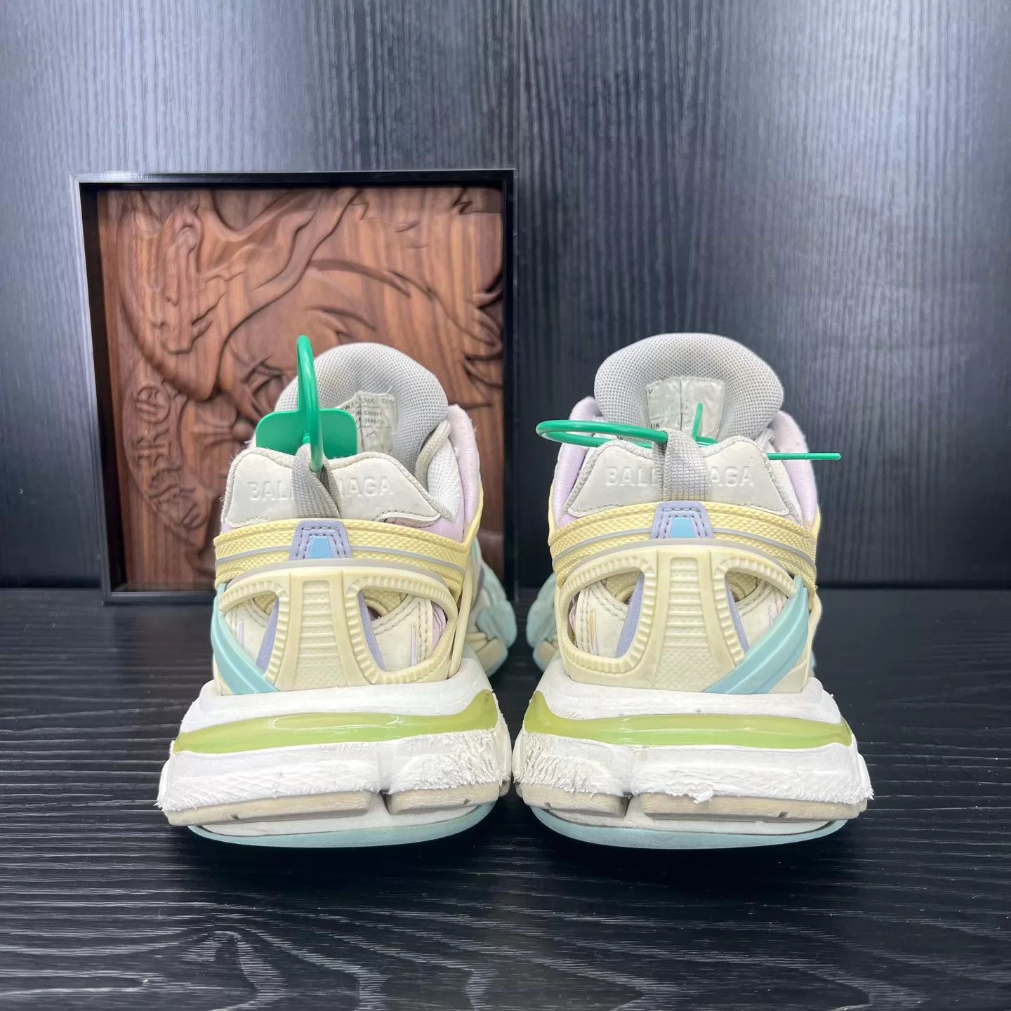 Balenciaga Balenciaga Track 2 White Blue Pink Sneakers Size 35 with Box Size US 4.5 / IT 34.5 - 8 Thumbnail
