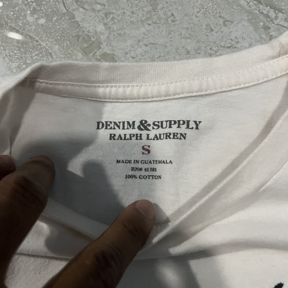 Denim & Supply Ralph Lauren × Polo Ralph Lauren × Ralph Lauren Denim & Supply Ralph Lauren Motorcycle White T-shirt Size US S / EU 44-46 / 1 - 4 Thumbnail