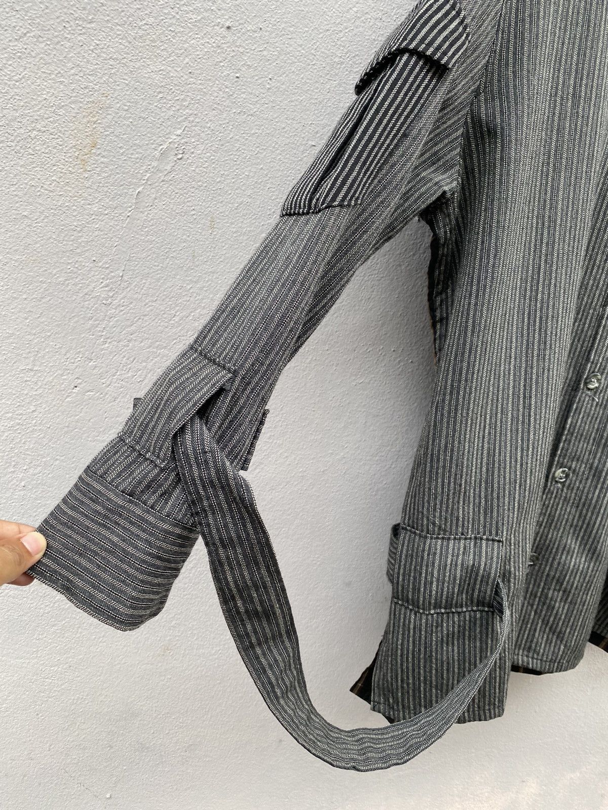 Japanese Brand × Seditionaries × Vintage Vintage 90s MILKBOY Bondage Hybrid Seditionaries/Punk Shirt Size US M / EU 48-50 / 2 - 8 Thumbnail