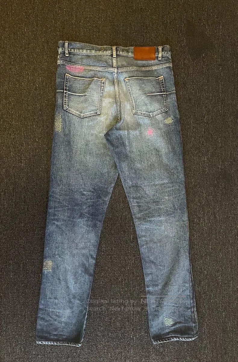 Dior Dior Distressed Denim Jeans with Paint Splatter. Size US 29 - 4 Thumbnail
