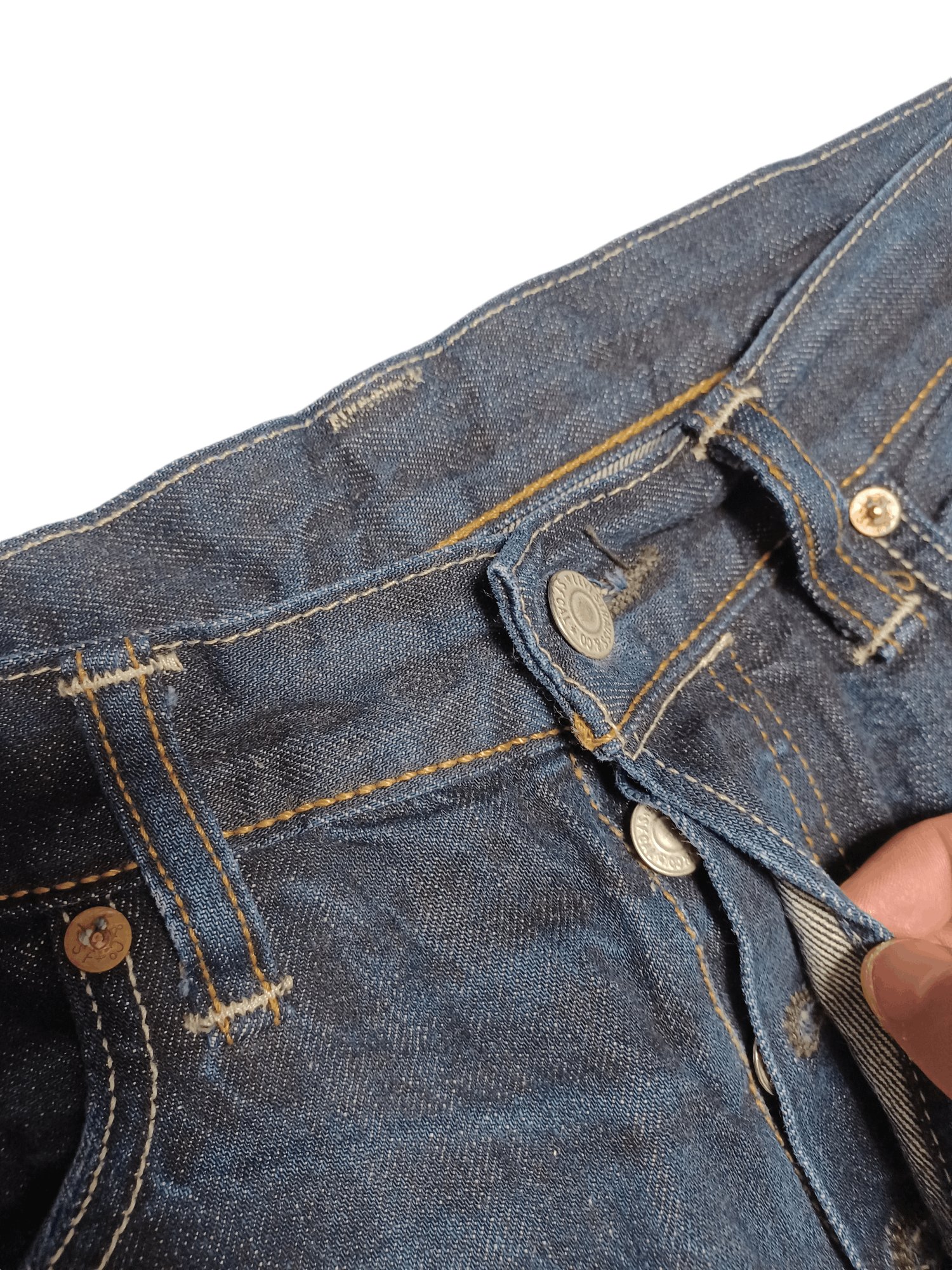 Levi's Vintage Clothing LEVI`S 501 VINTAGE MADE IN MEXICO W33 L32 JEANS DENIM Size US 33 - 3 Thumbnail