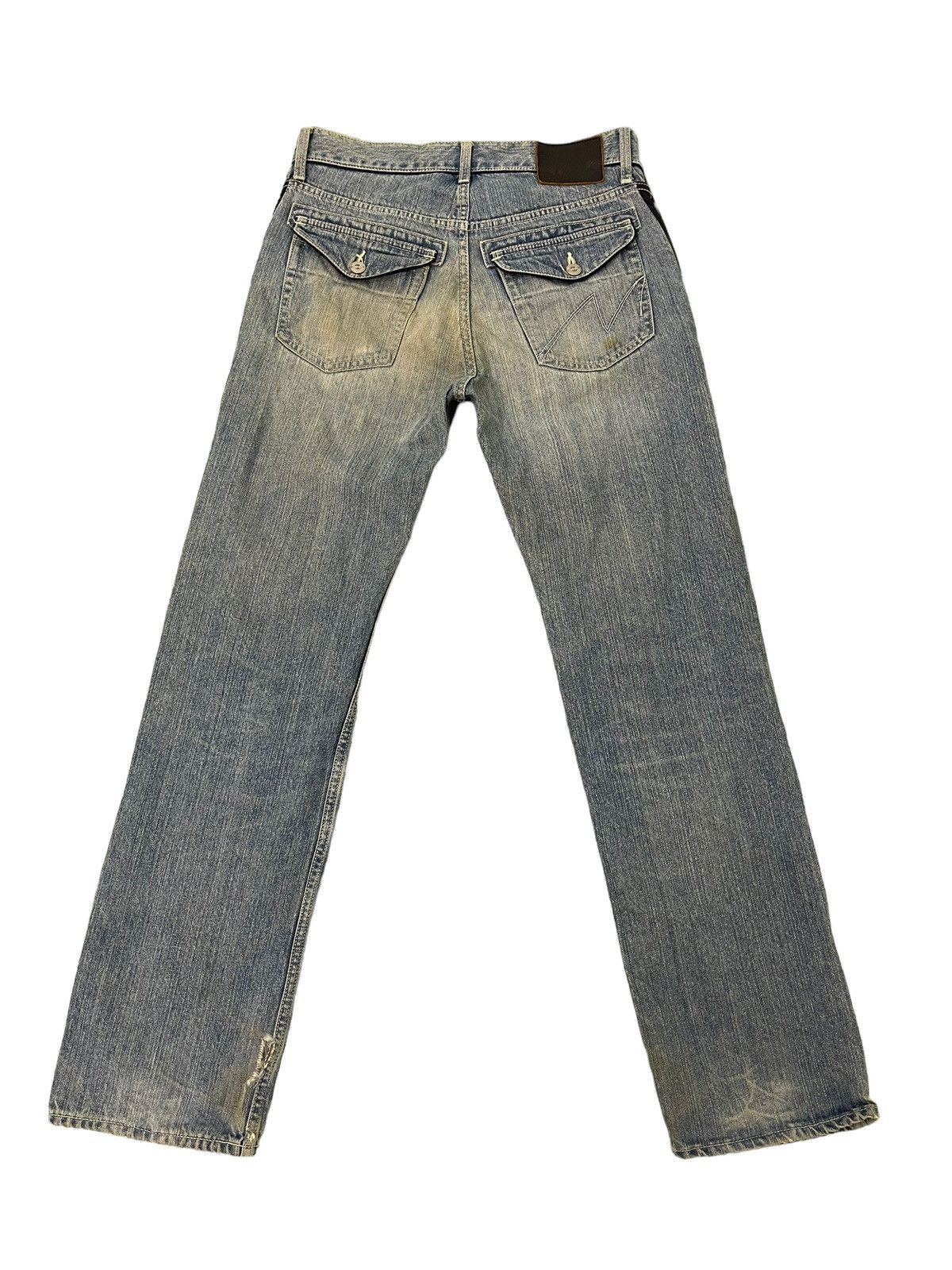 Japanese Brand Montage Japan Patchwork Denim Regular 6🟦7 Size US 32 / EU 48 - 11 Thumbnail
