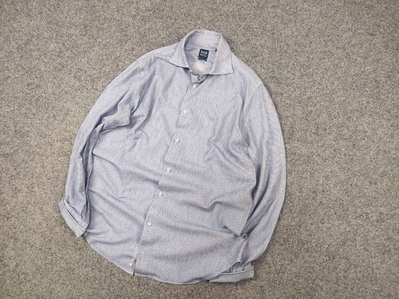 Boggi Boggi Milano Design Regular Fit Button Long sleeve Shirt Size US L / EU 52-54 / 3 - 3 Thumbnail