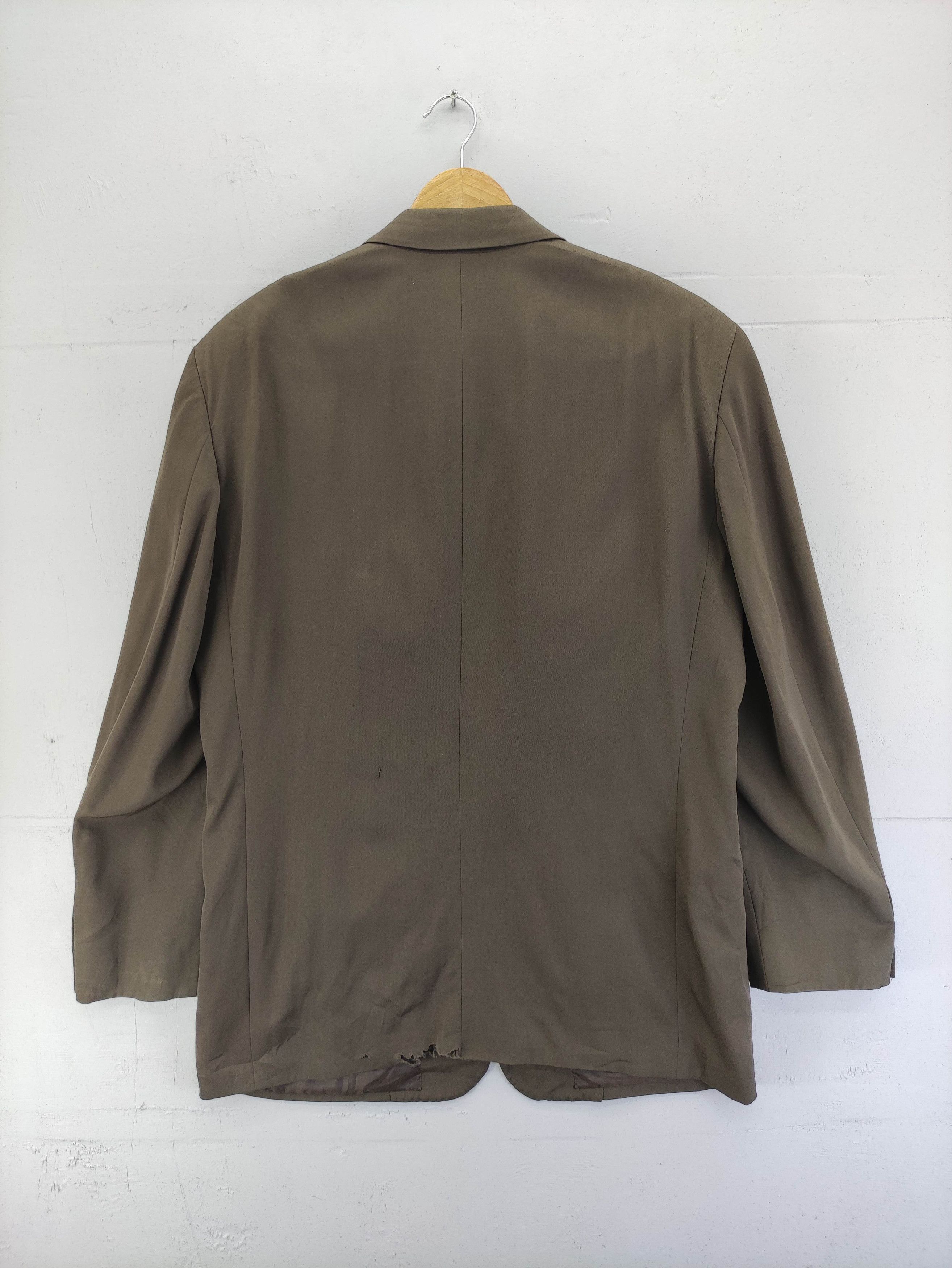 Issey Miyake Vintage Issey Miyake Blazer Coat Jacket Distressed Size US L / EU 52-54 / 3 - 10 Thumbnail