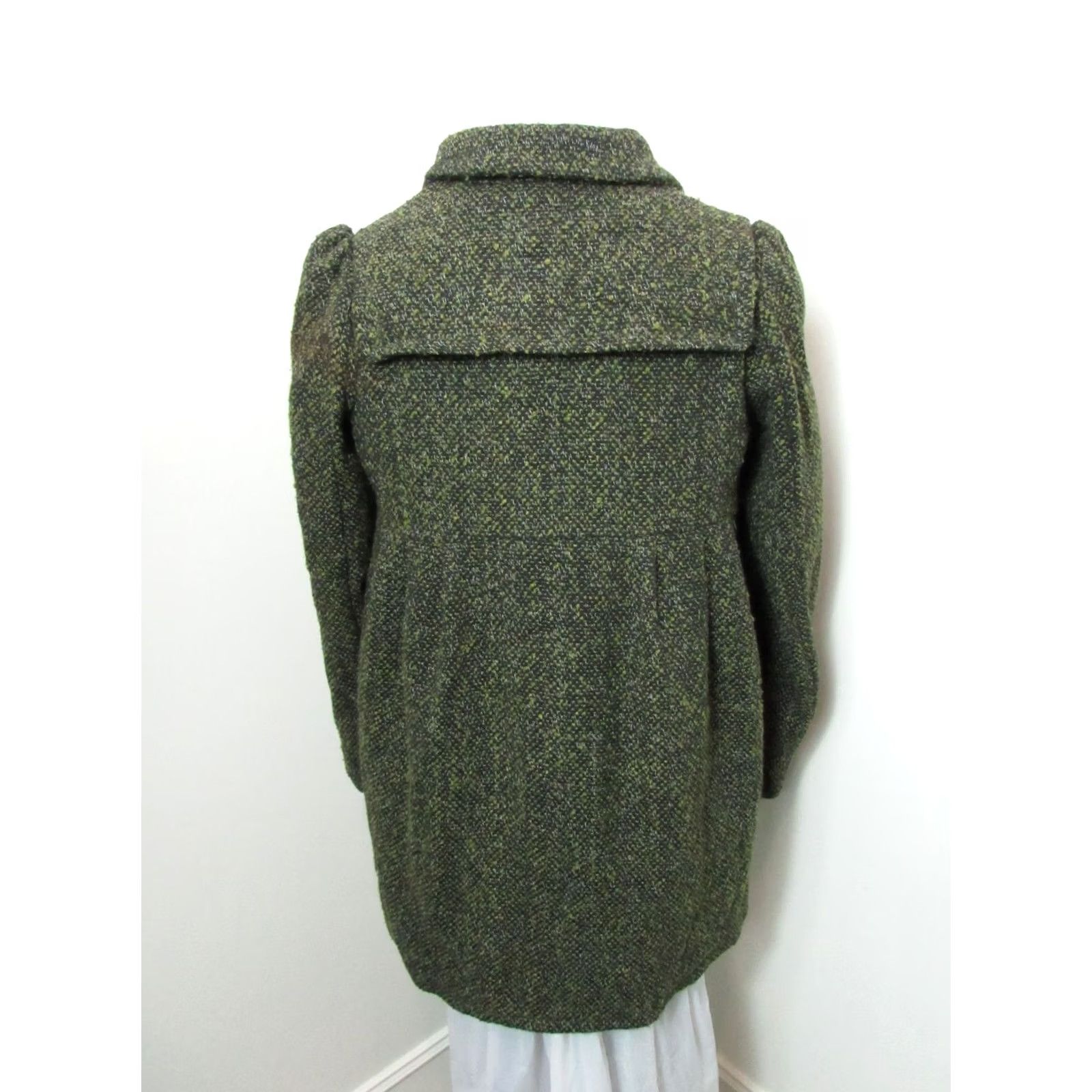 BB Dakota BB Dakota Brown Tweed Coat Womens Medium Regular Size M Cotton Blend Wool Outer Shell Long Sleeve Button Closure Casual Fall Winter 3 Button 3 Accents Size M / US 6-8 / IT 42-44 - 5 Thumbnail