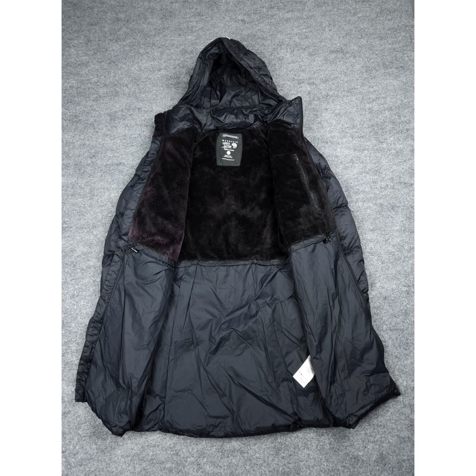 Mountain Hardwear Mountain Hardwear Puffer Coat Womens XS Black Hooded Long Down Jacket Long Sleeve Lightweight Winter Fall Outdoor Casual Travel Mens Womens Girls Boys Size XS / US 0-2 / IT 36-38 - 5 Thumbnail