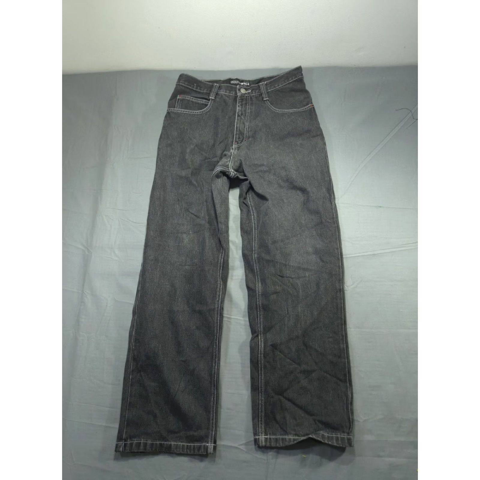 Southpole VINTAGE Southpole Jeans Mens 32x32 Black Baggy Skater Authentic Denim Y2K Stiff Size US 32 / EU 48 - 2 Thumbnail