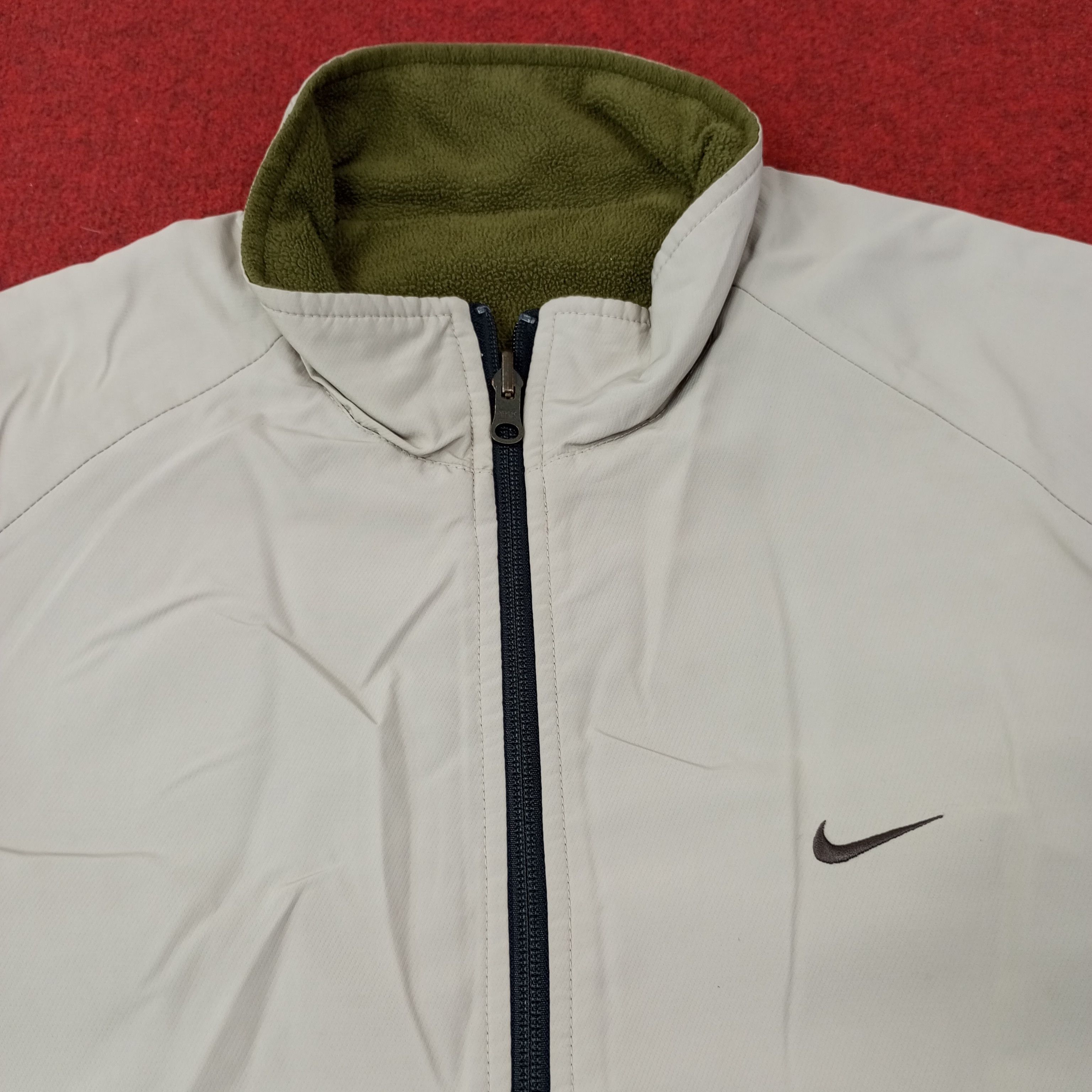 Nike Nike Small Logo Reversible Jacket c240n18 Size US L / EU 52-54 / 3 - 2 Thumbnail