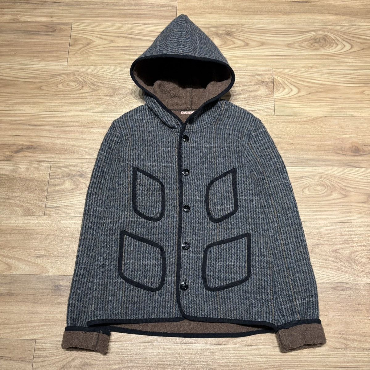 Kapital Kapital Houndstooth Kamp Jacket Size US S / EU 44-46 / 1 - 1 Thumbnail