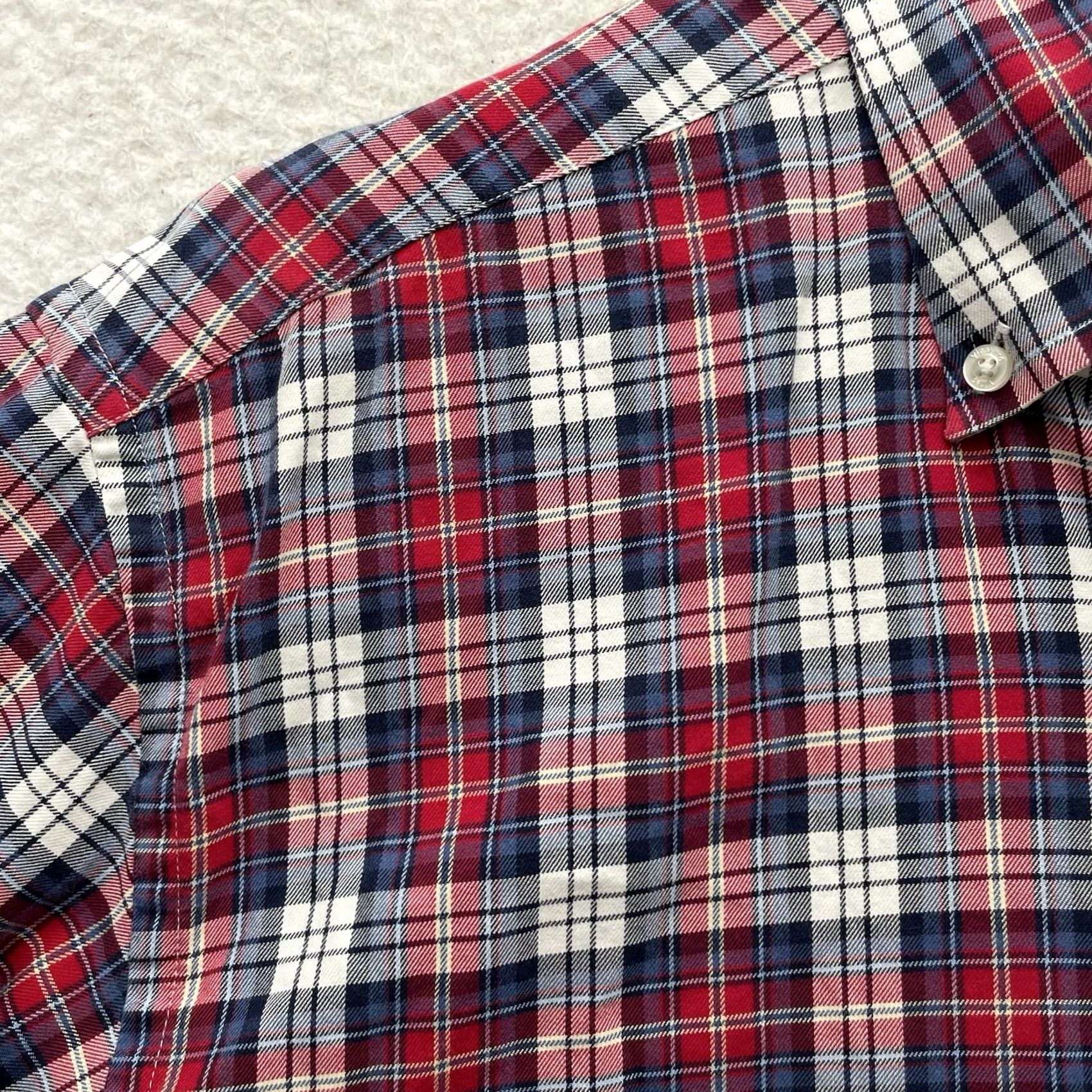 Vineyard Vines Vineyard Vines Murray Shirt Mens M Red Blue Plaid Button Up Preppy Whale Size US M / EU 48-50 / 2 - 5 Thumbnail