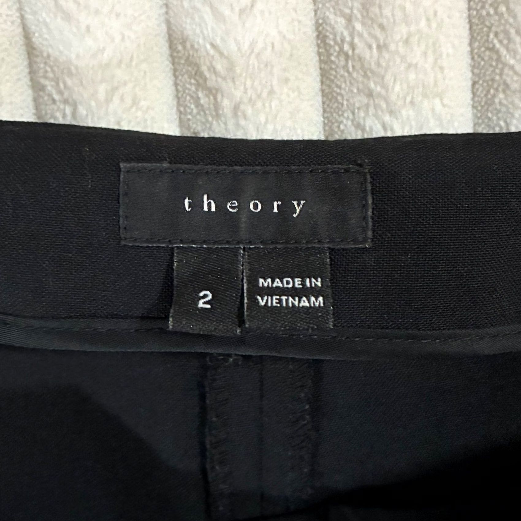 Theory Theory dress pants women's virgin wool blend straight leg 2 Size 26" / US 2 / IT 38 - 4 Thumbnail