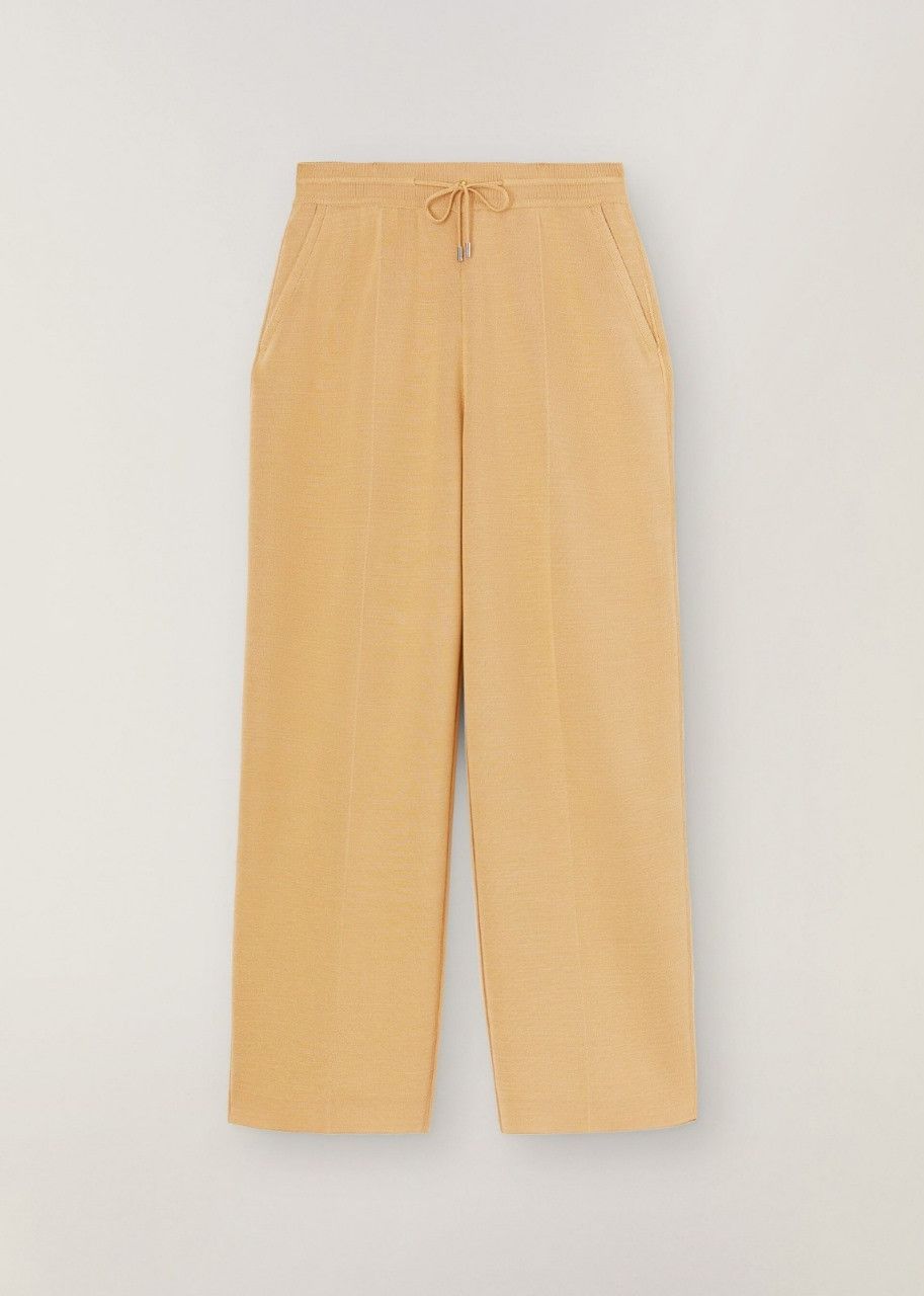 image of Loro Piana O1Srvl11E0424 Trouser In Brown, Women's (Size 36)