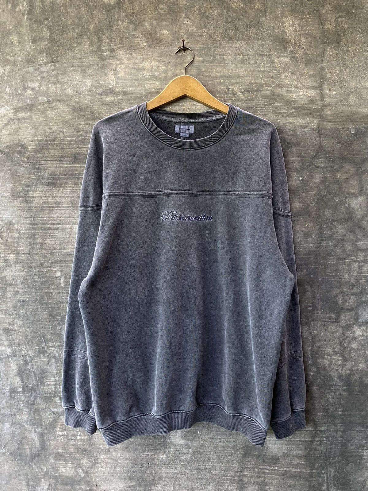 thisisneverthat Thisisneverthat Pigment Logo Sweatshirt Size US L / EU 52-54 / 3 - 1 Thumbnail
