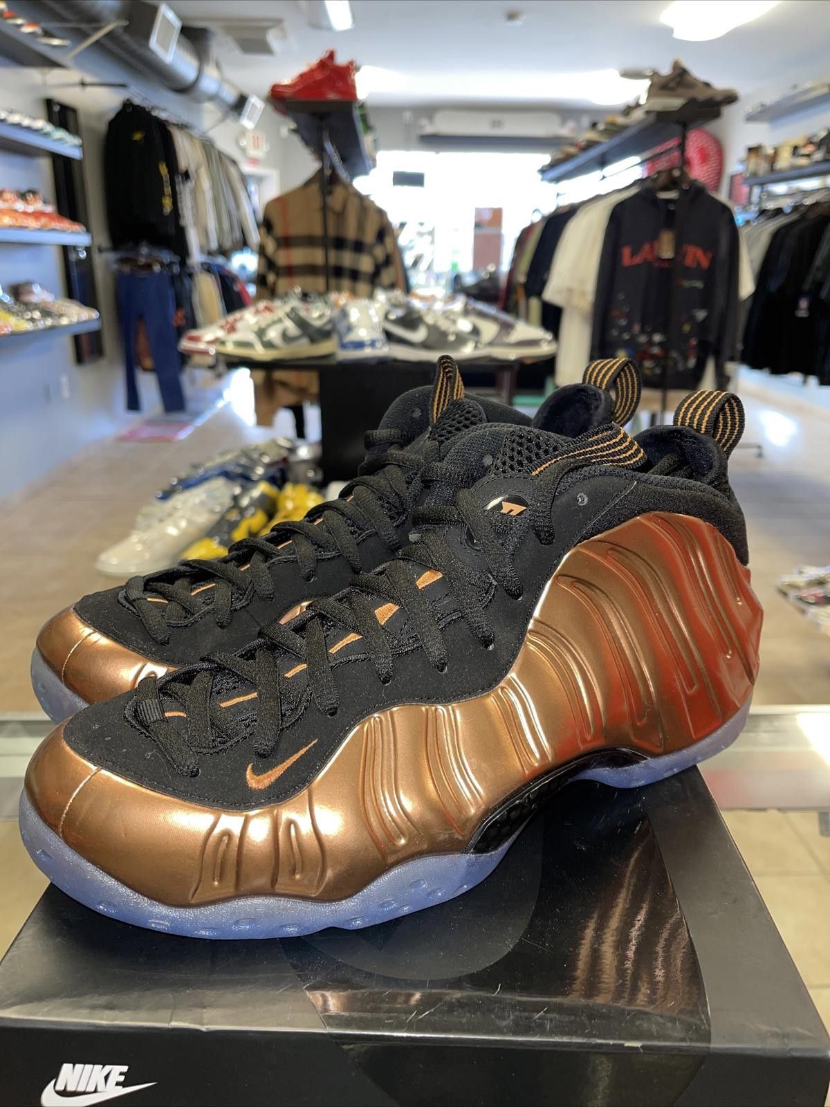 Nike 2017 Nike Air Foamposite One Copper Black 314996-007 Size 10 Size US 10 / EU 43 - 1 Thumbnail