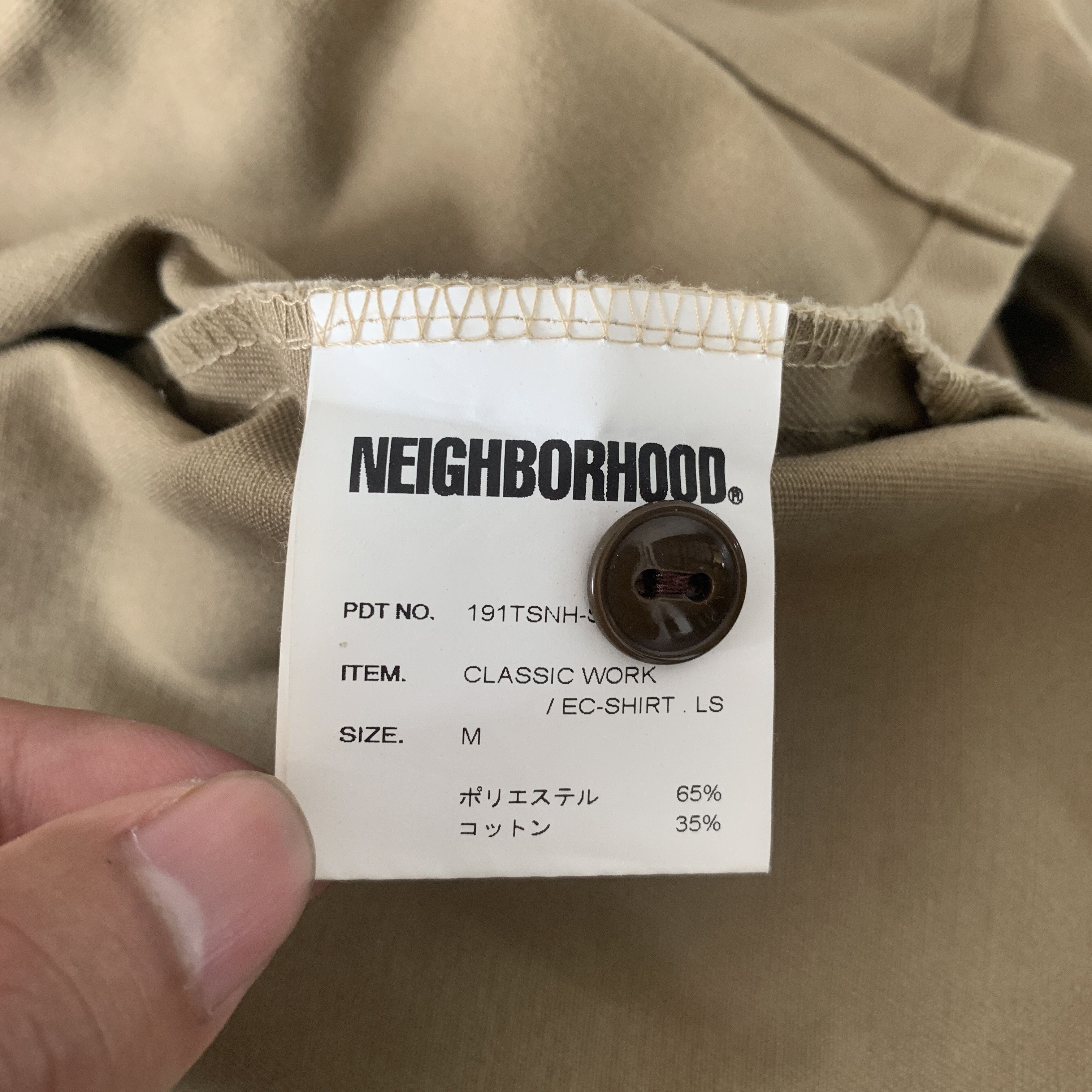 Neighborhood Neighborhood classic work ls shirt 2019 Size US M / EU 48-50 / 2 - 6 Thumbnail
