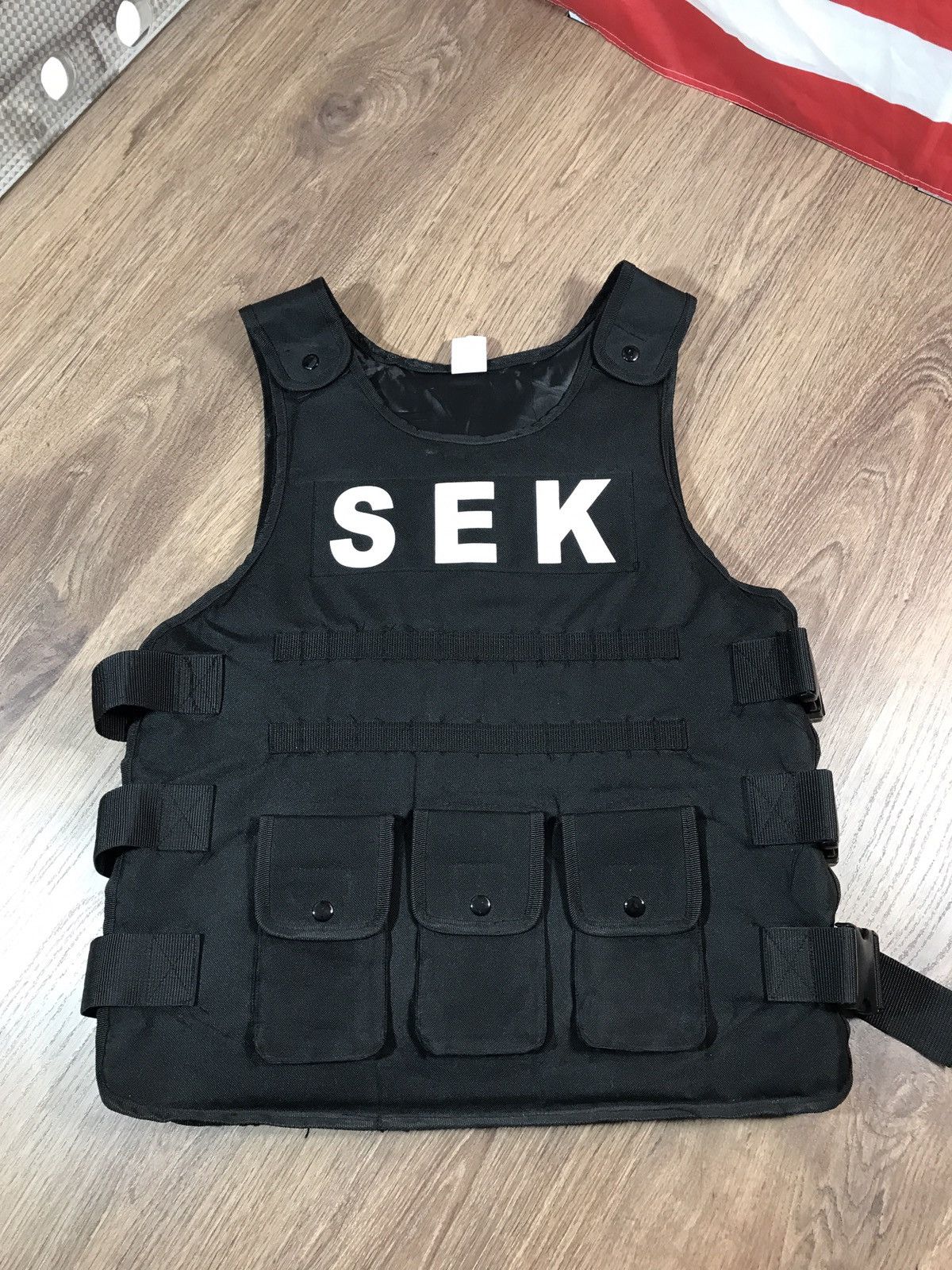 Japanese Brand × Vintage SEK Vest Size US XL / EU 56 / 4 - 1 Thumbnail