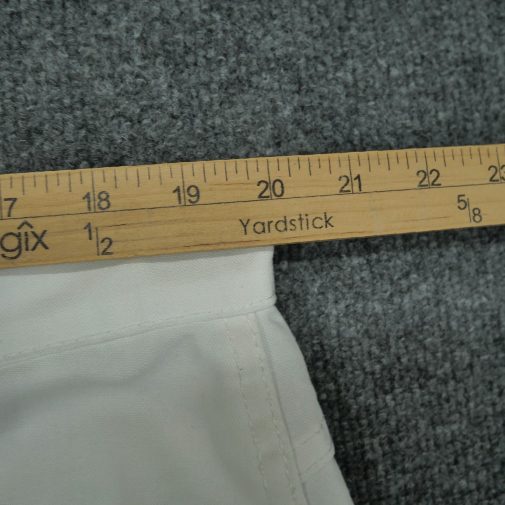 Dickies Dickies Pants Mens 40x32 White Painters Workwear Carpenter Flat Front Straight Inseam 32 Regular Size US 40 / EU 56 - 5 Thumbnail